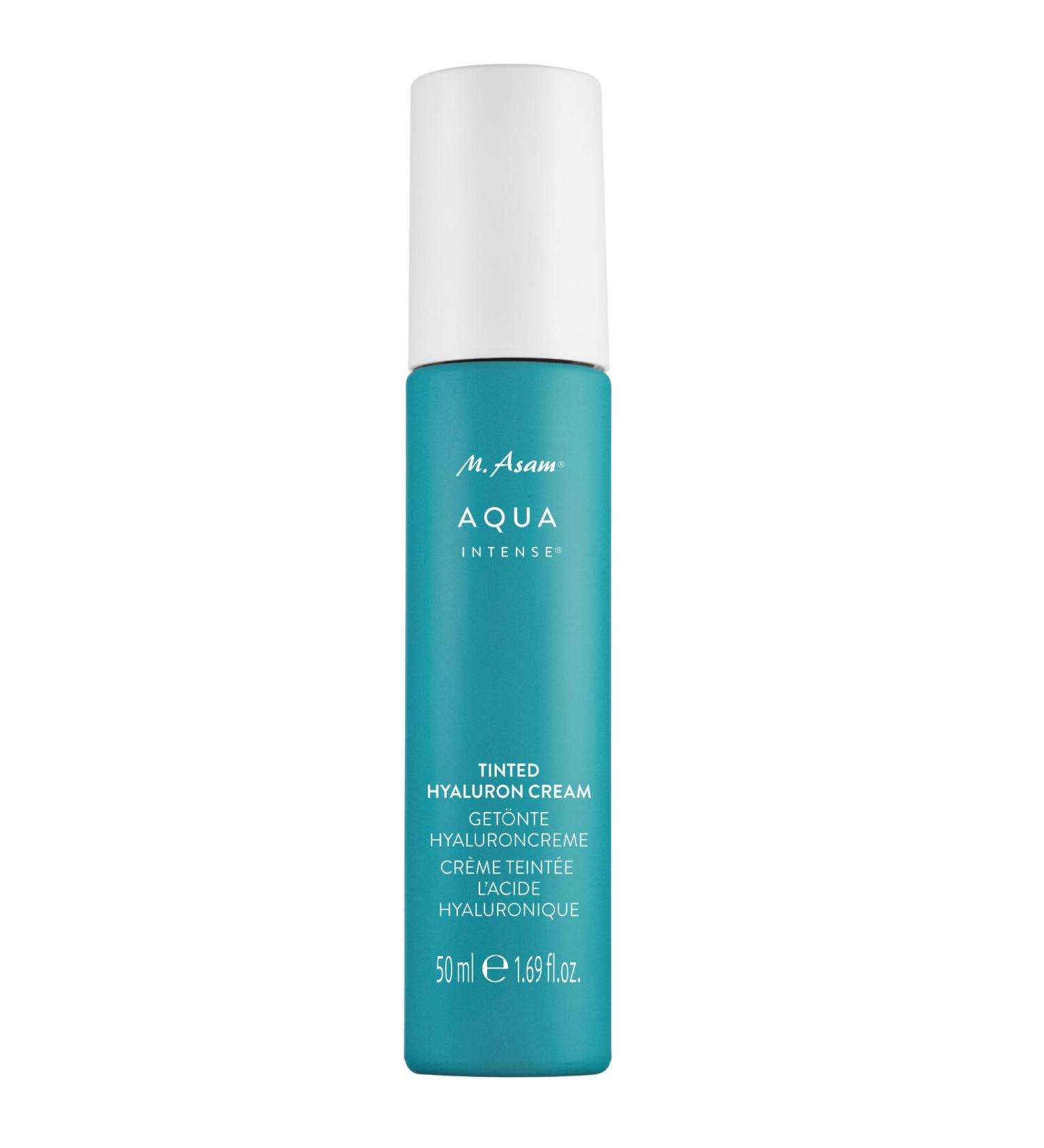 M. Asam AQUA INTENSE Tinted Hyaluron Cream (50ml) BB cr me l acide hyaluronique Cr me teint e visage hydratante Fond de teint couvrant imperfections Peau clatante - Buy Online on GoSupps.com