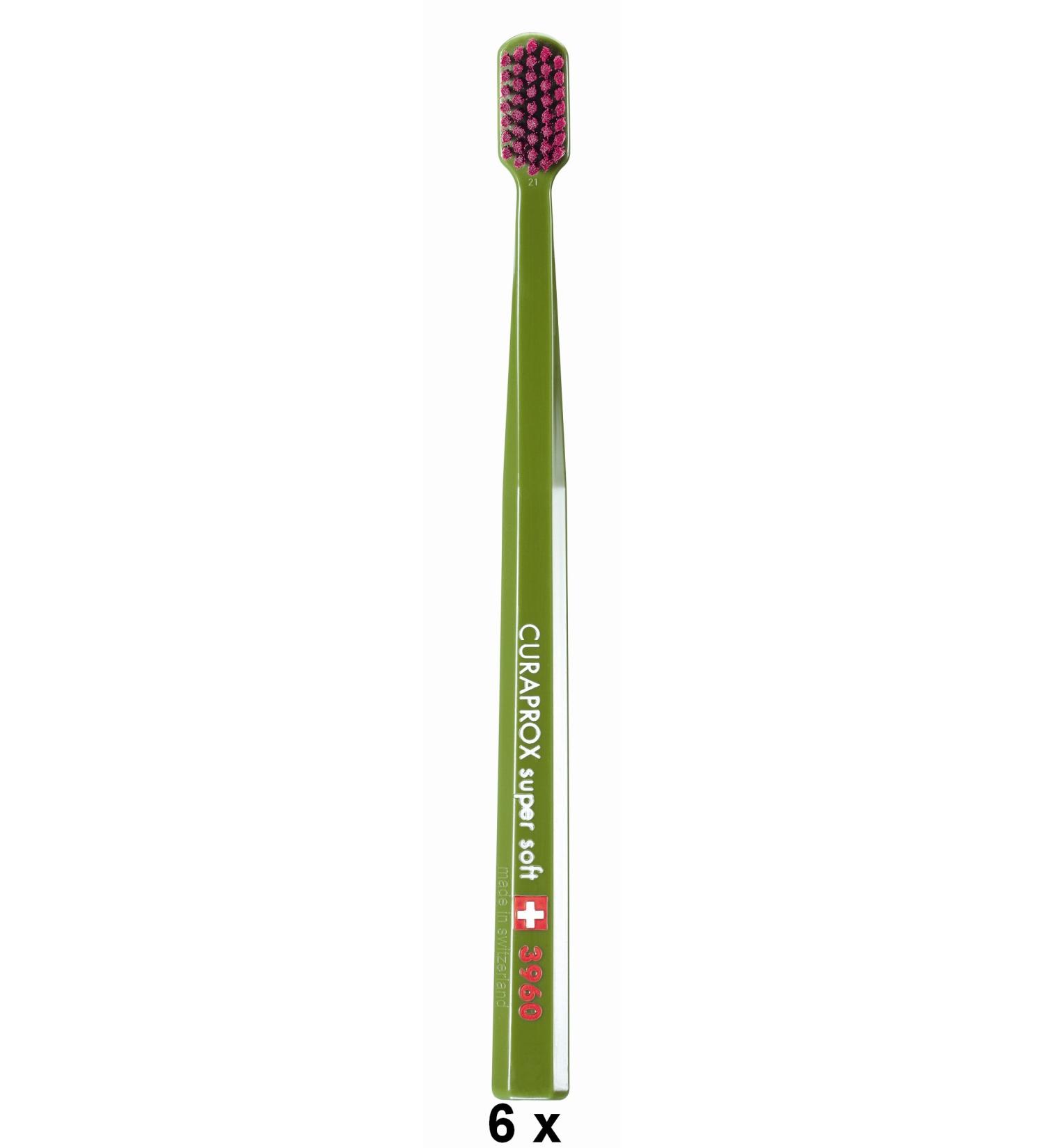 CURAPROX Sensitive toothbrush super soft CS 3960 pack of 6 (6 x 1 piece)