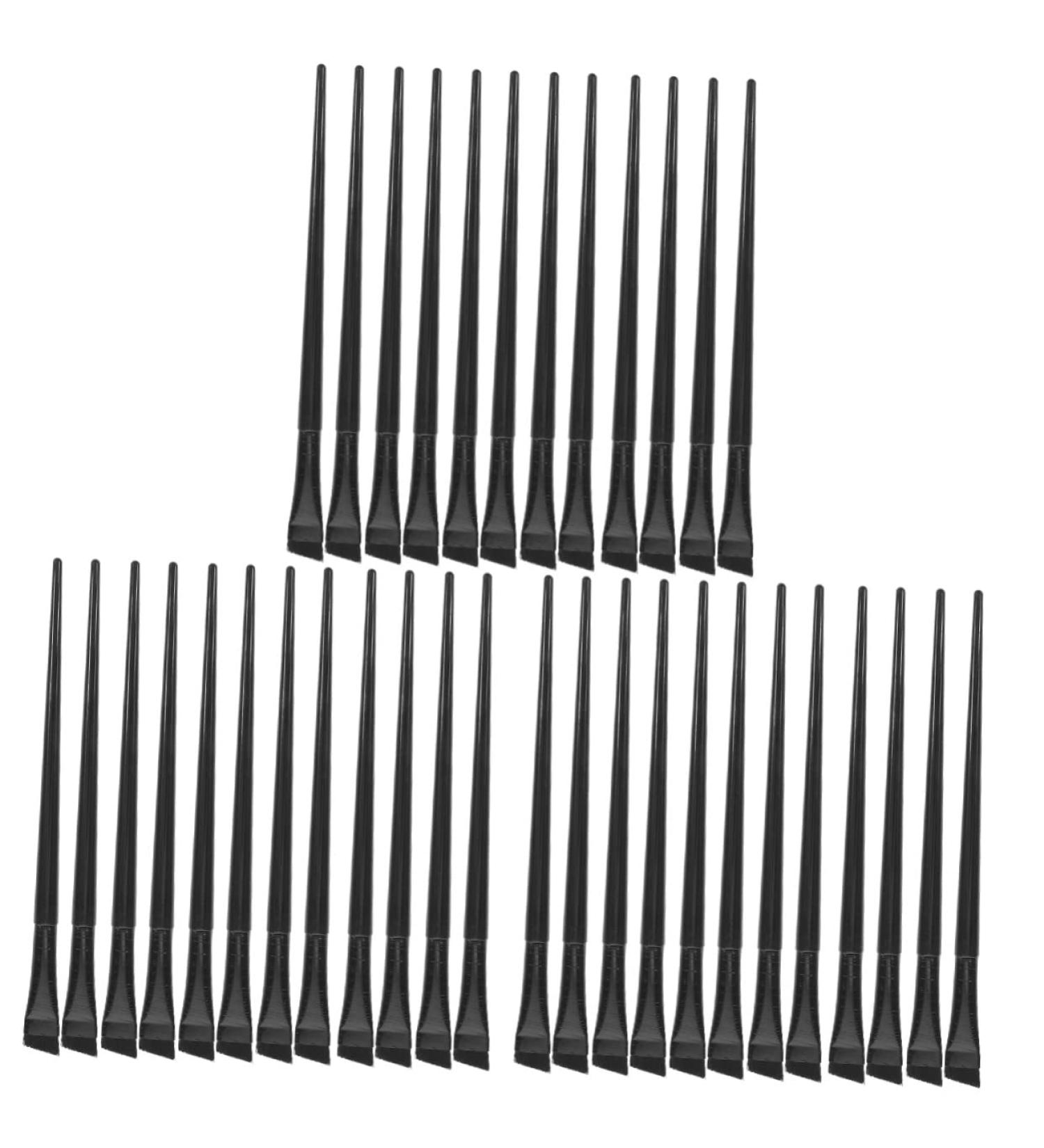 FOYTOKI 36 Pcs Eyeliner Brush Eye Shadow Brush Ultra Fine Eyeliner Brush Women Eyeliner Brush Black - Buy Online on GoSupps.com