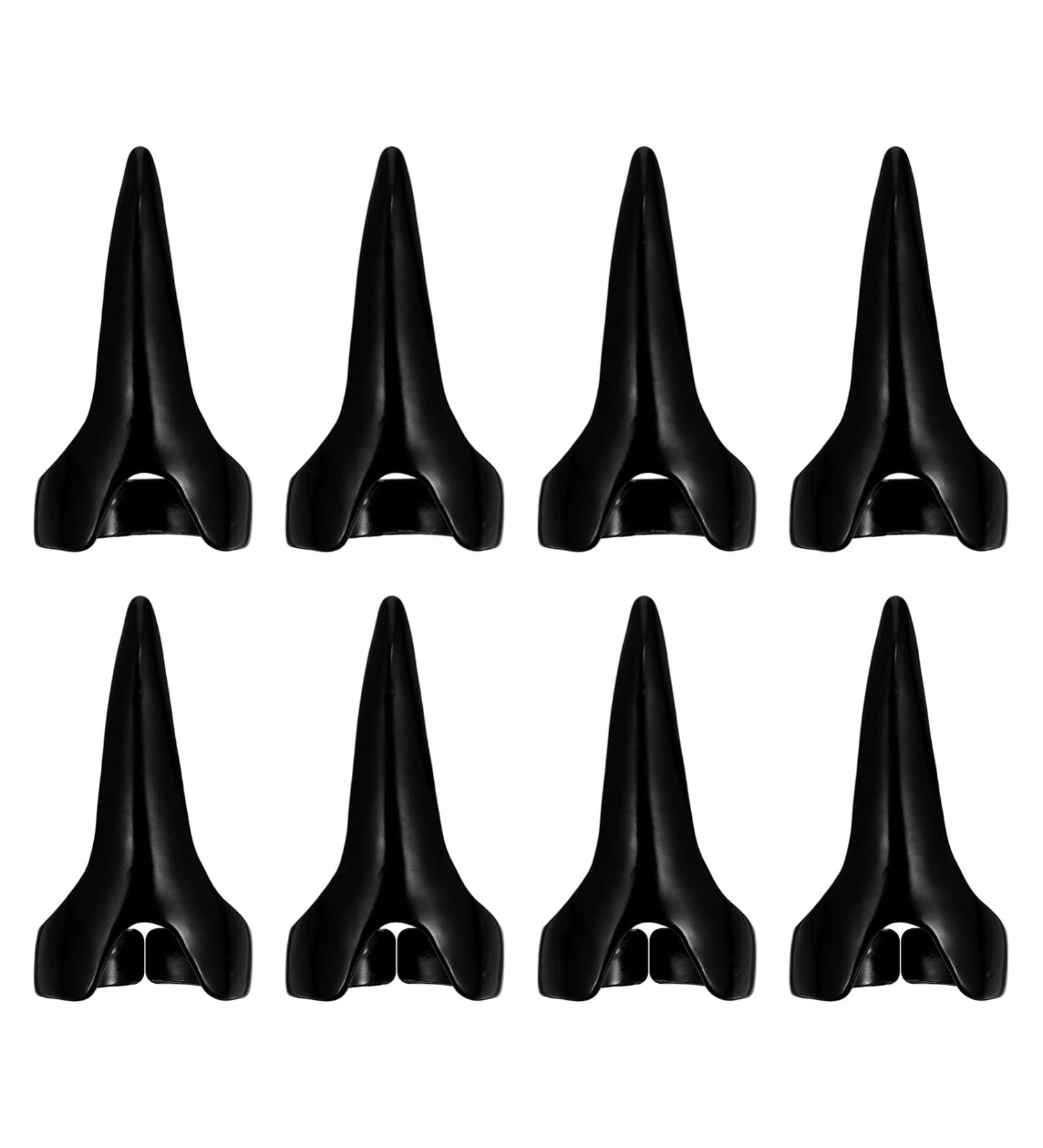 Fomiyes Halloween Accessories - 8pcs Metal Hair Tools for Curling & Cosplay Claws | Retro Black Men's Rings - Buy Online on GoSupps.com