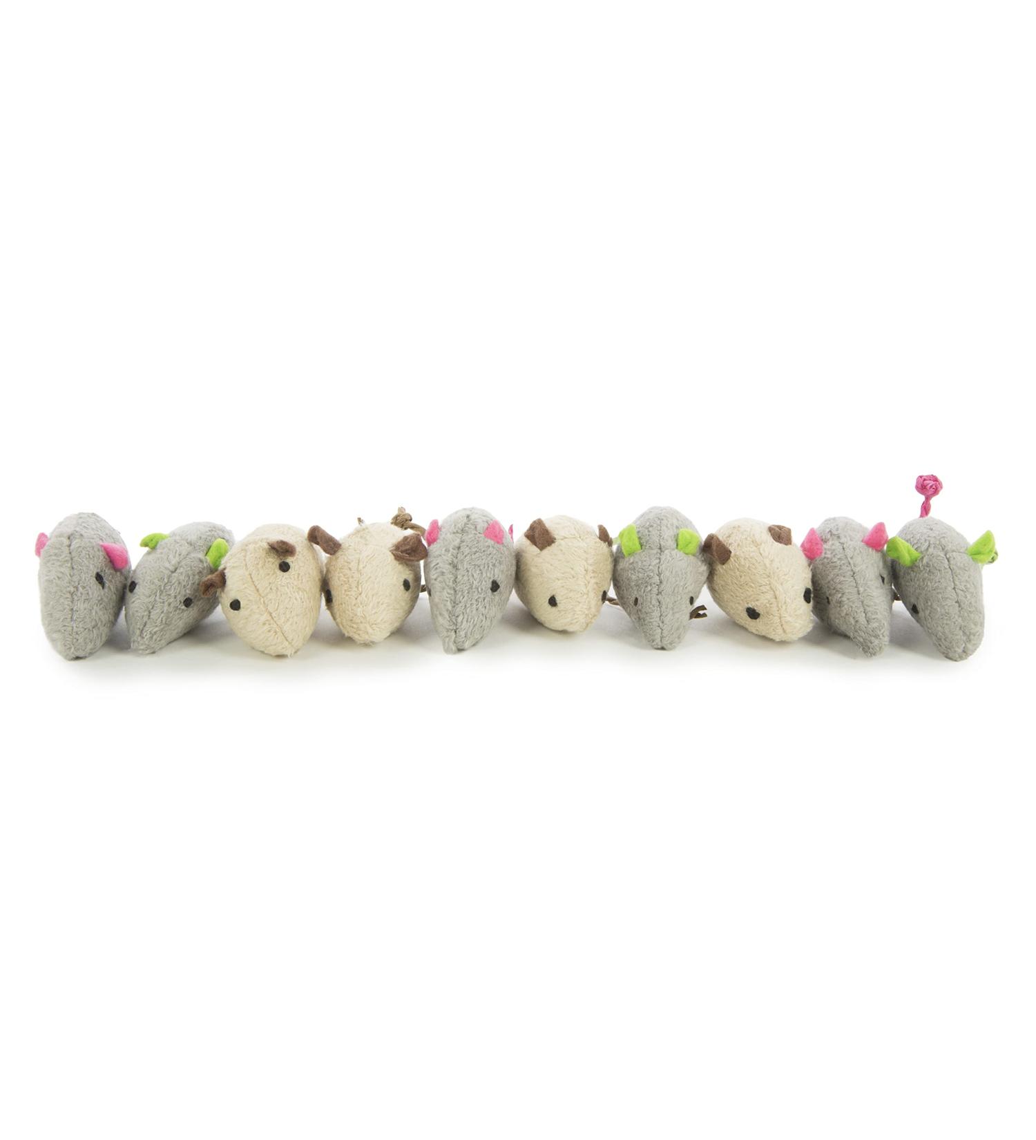 SmartyKat Skitter Critters Catnip Cat Toys Value Pack - 10 Count (Model 9085) - Buy Online on GoSupps.com