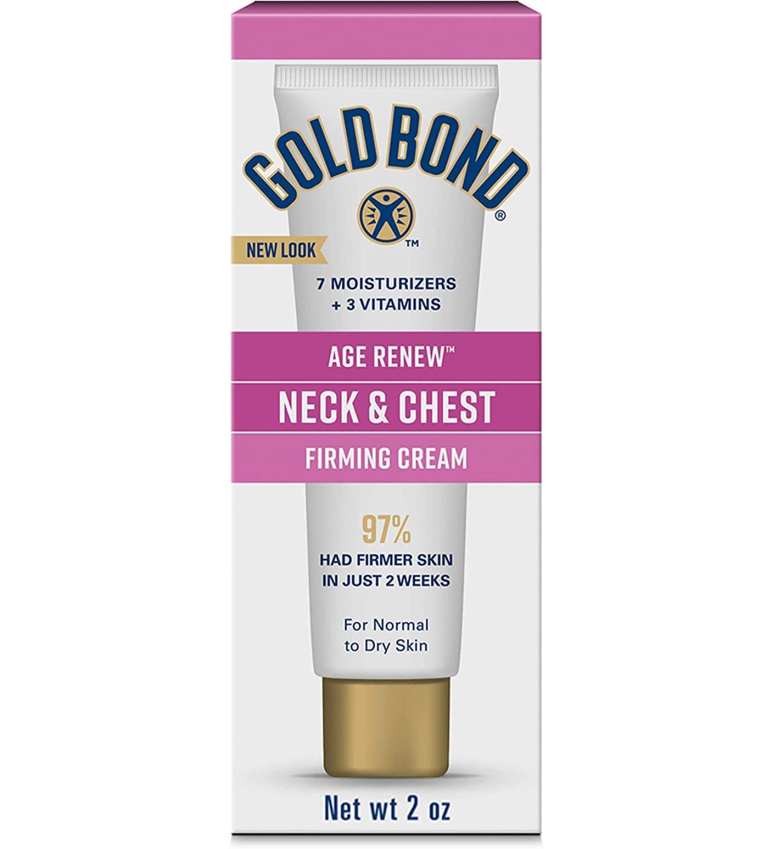 Gold Bond Ultimate Firming Neck & Chest Cream 2 Oz (Pack of 2) | Gold Bond 2 Ounce Set - Buy Online on GoSupps.com