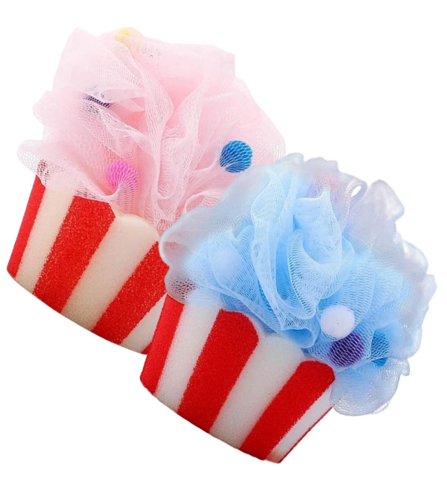 Buy Hemoton 2pcs Cartoon Bath Ball - African Body Cleaning Sponge & Shower Loofah for Men & Women | Travel Accessories - Buy Online on GoSupps.com