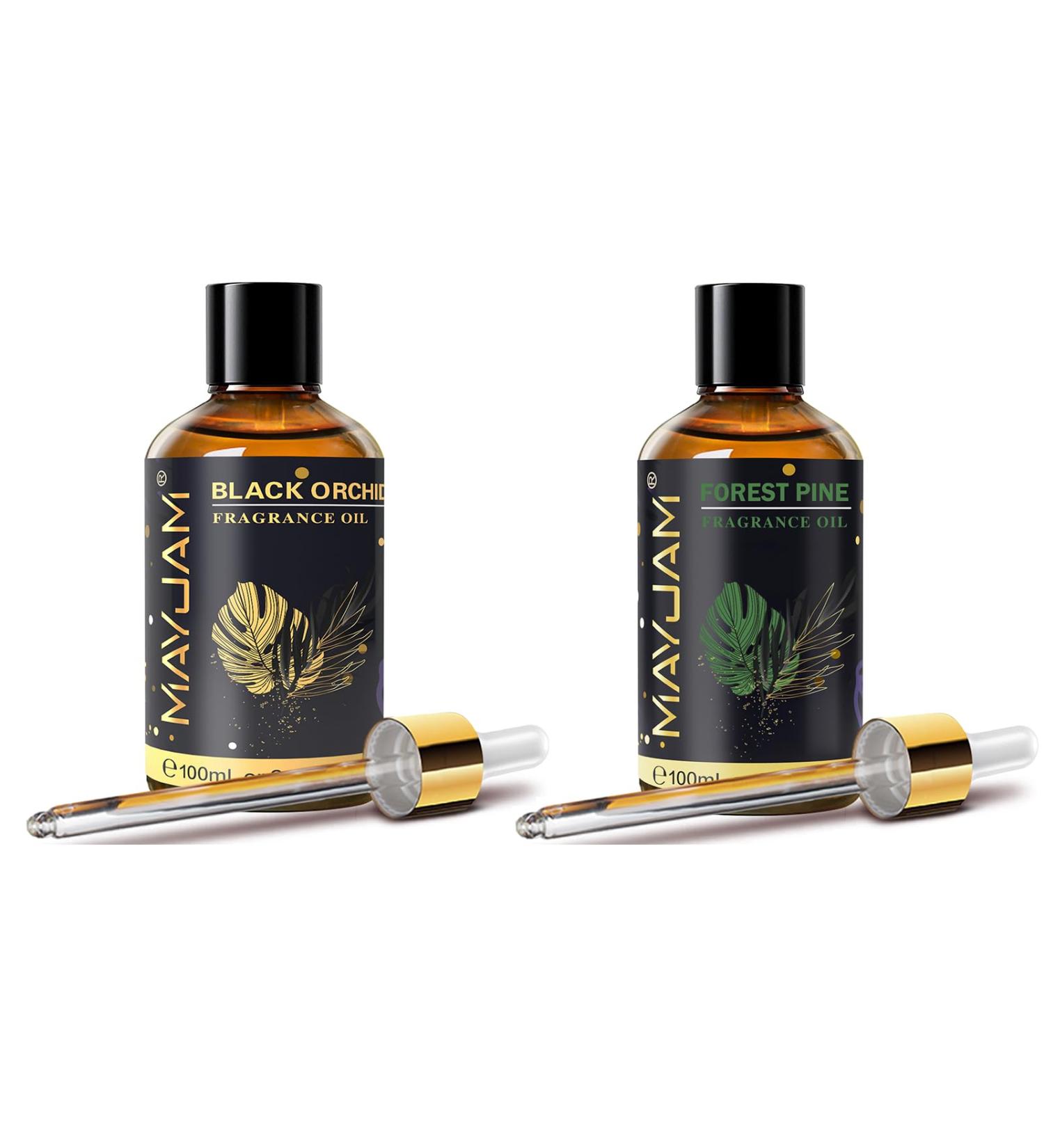 MAYJAM 100ML Black Orchid and Forest Pine Fragrance Oils Essential Oils - Buy Online on GoSupps.com