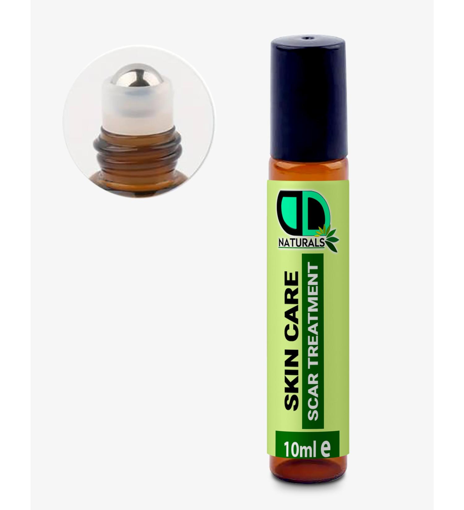 DD teck Skin Care Massage Oil - 10ml for Clear Reduce Scars and Control Pores Stimulate Skin Texture