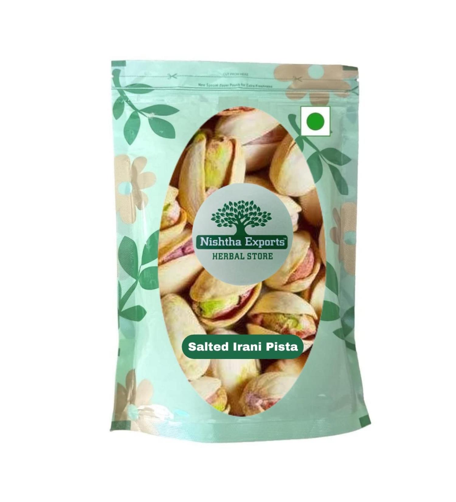 DRY FRUITS PISTA IRANI WITH SHELL AND SALTED PISTACHIO DRY FRUITS (250GM) - Buy Online on GoSupps.com