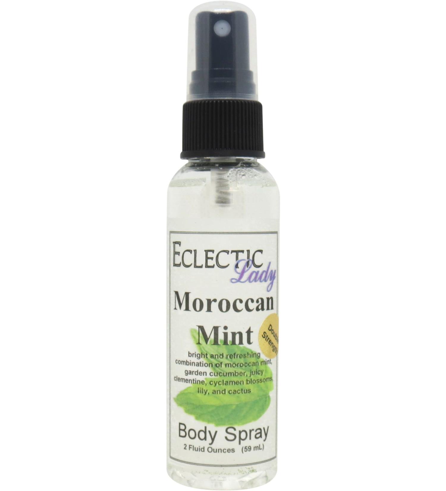 Moroccan Mint Body Spray (Double Strength) 2 ounces Body Mist for Women with Clean Light & Gentle Fragrance Long Lasting Perfume with Comforting Scent for Men & Women Cologne with Soft Subtle 2 Fluid Ounces (Double Strength) - Buy Online on GoSupps.com