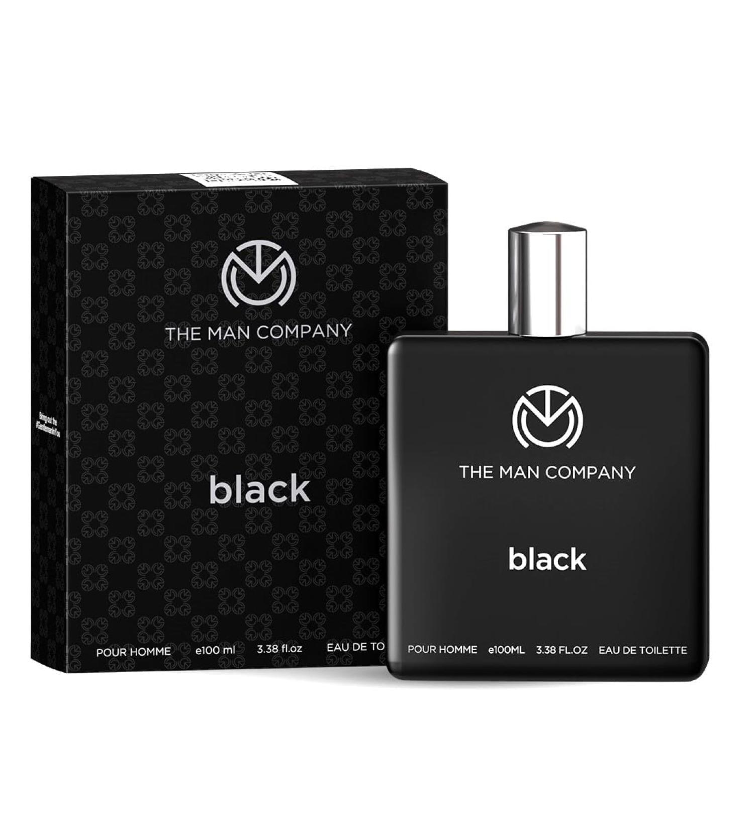 The Men Company Fresh Black Edt Perfume For Men - 100Ml (3.38 fl.oz.) | Premium Long-Lasting Fragrance | Gift For Him - Buy Online on GoSupps.com