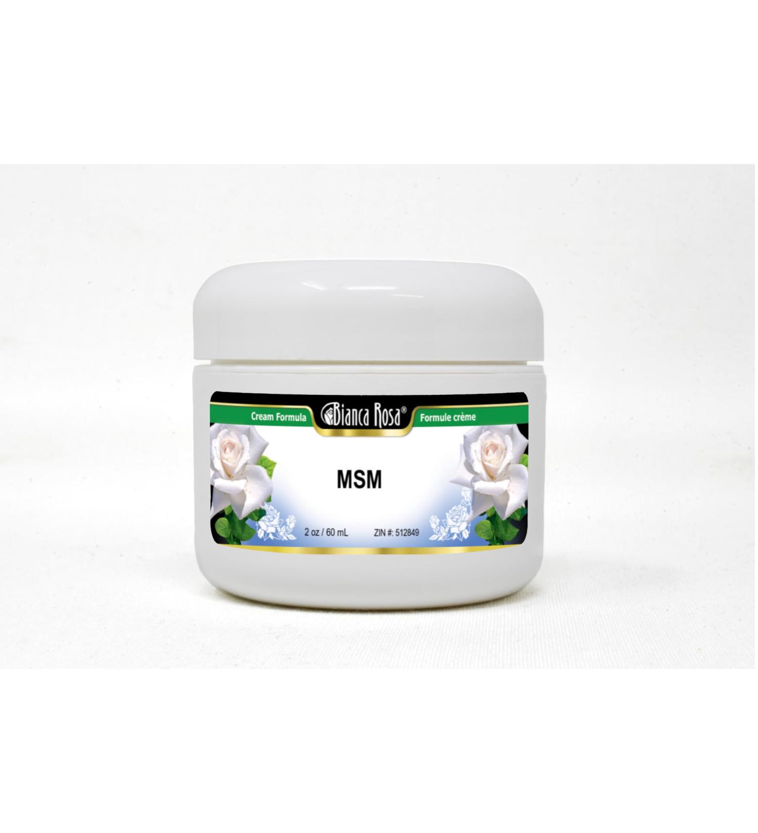 Buy MSM Cream 2 oz - Best Pain Relief & Skin Care | International Shipping Available - Buy Online on GoSupps.com