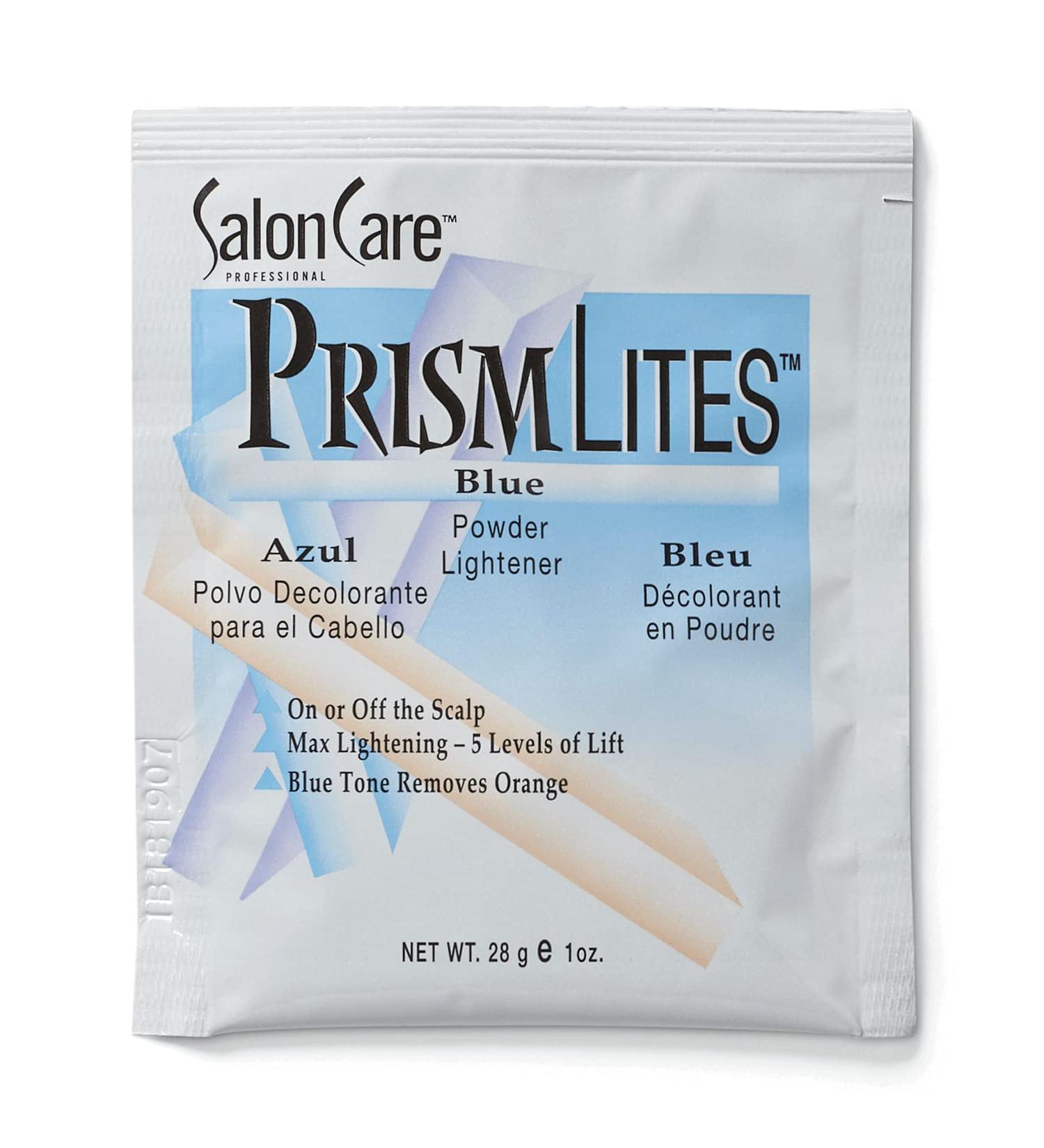 Salon Care Prism Lites Blue Powder Lightener 1 oz - Professional Hair Bleaching Solution - Buy Online on GoSupps.com