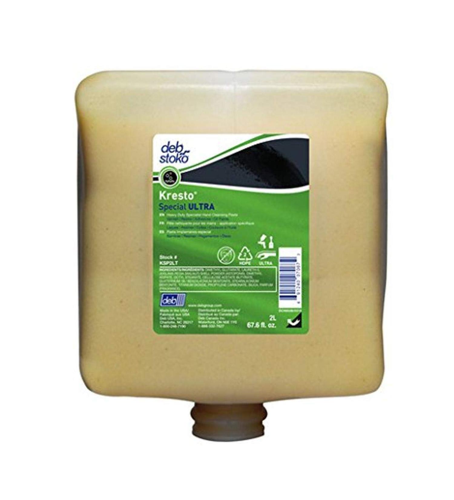 KSP2LT Deb Group 2 Liter Refill White Kresto Special ULTRA Solvent Scented Heavy Duty Hand Cleanser