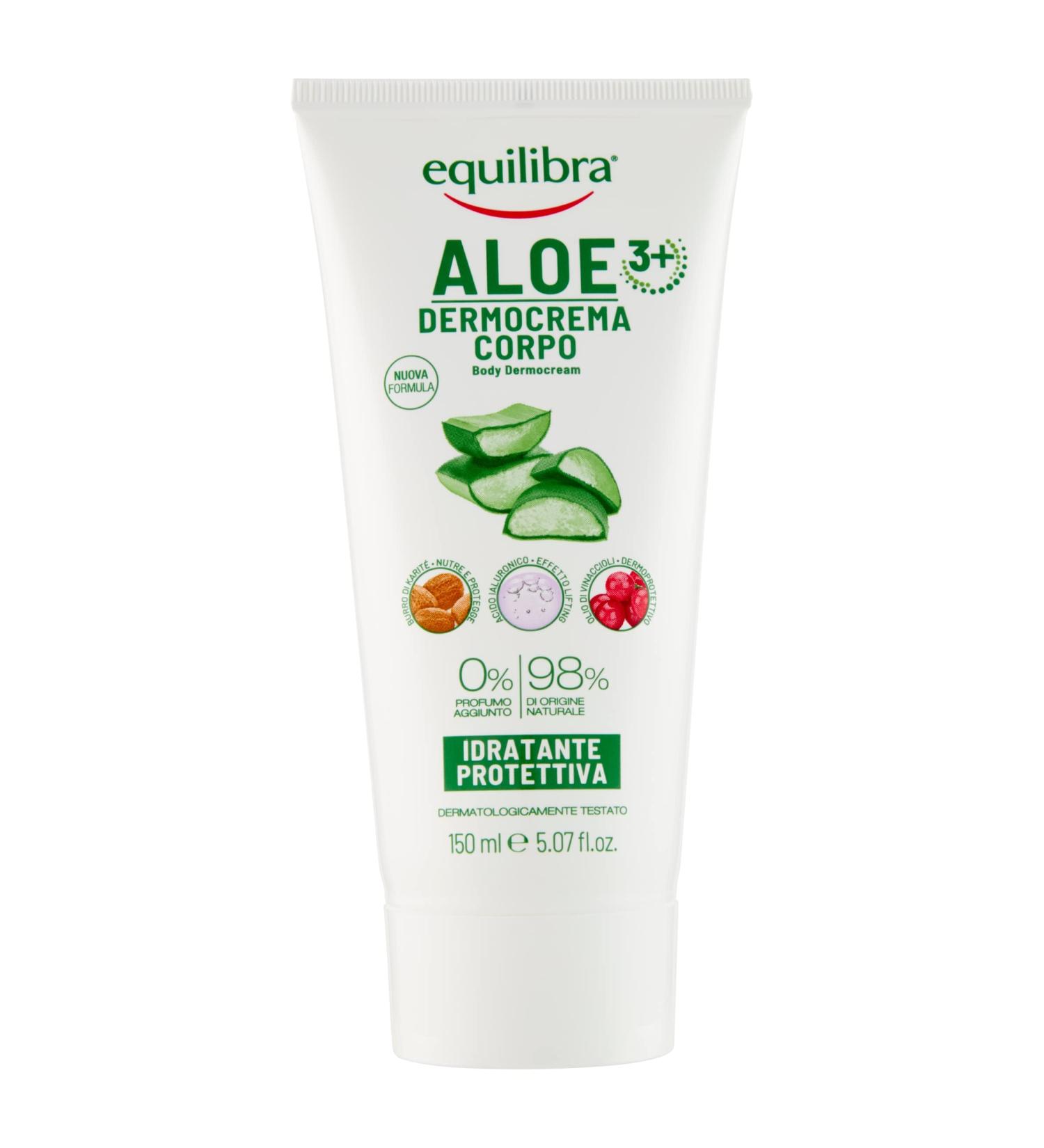 Aloe Cream Corpo Nutrient Protettiva Toning Equilibra - Buy Online on GoSupps.com