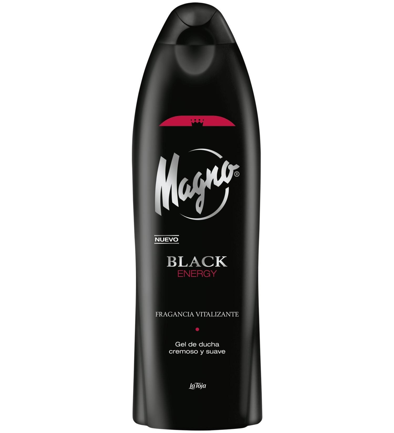 Magno Black Shower Gel - Luxurious and Invigorating Body Wash - Buy Online on GoSupps.com