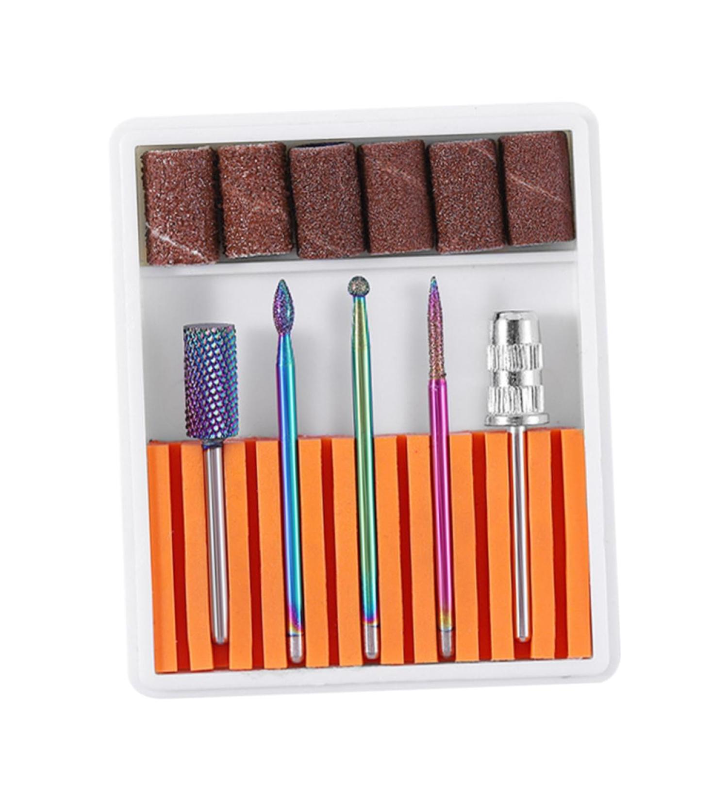 POPETPOP 1 Set Nail Drill Tool Ceramic Nail Bits Manicure Drill Bits Drill Bits for Nails Gel Polish Remover Drill Bit Cuticle Drill Bit Nail File Bits Nail Drill Heads Nail Tool Pedicure 6.5x5.5cm Orange - Buy Online on GoSupps.com