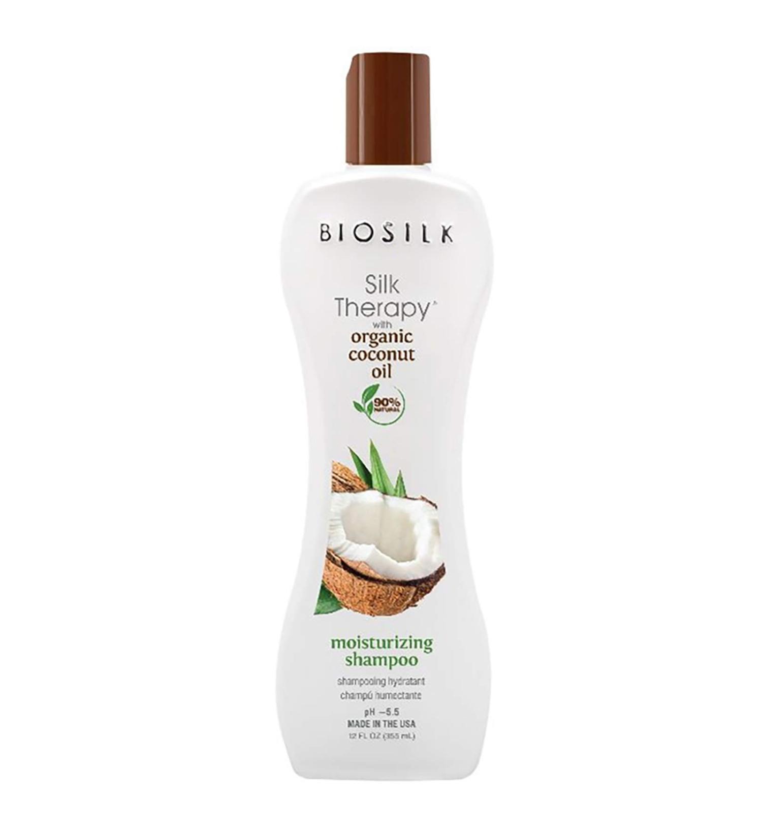 BioSilk Silk Therapy Coconut Oil Moisturizing Shampoo 355ml