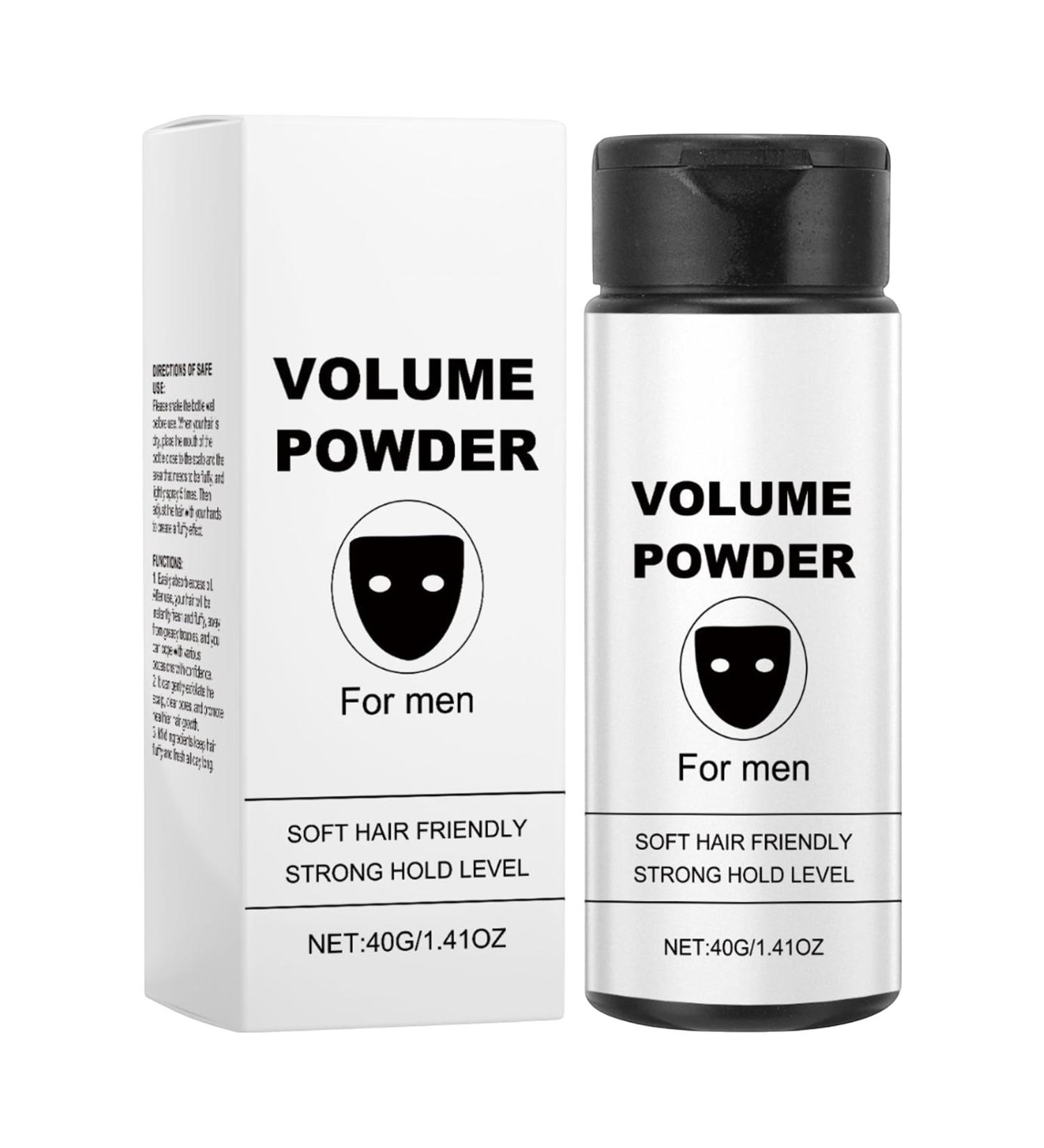 Bexdug 40g hair styling texturizing powder men hair texture powder bristles natural look easy to apply mens styling powder for business trips - Buy Online on GoSupps.com