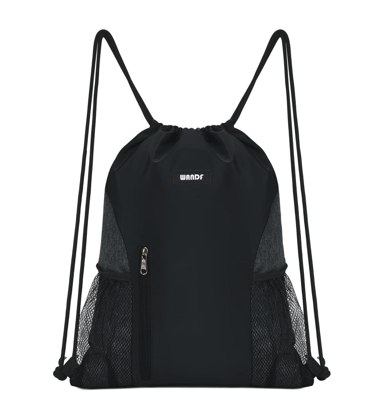 Waterproof Nylon Wall Backpack & Gym Bag | Adjustable Sports Bag for Men & Women | Outdoor Pocket | Ideal for Yoga & Fitness - Buy Online on GoSupps.com
