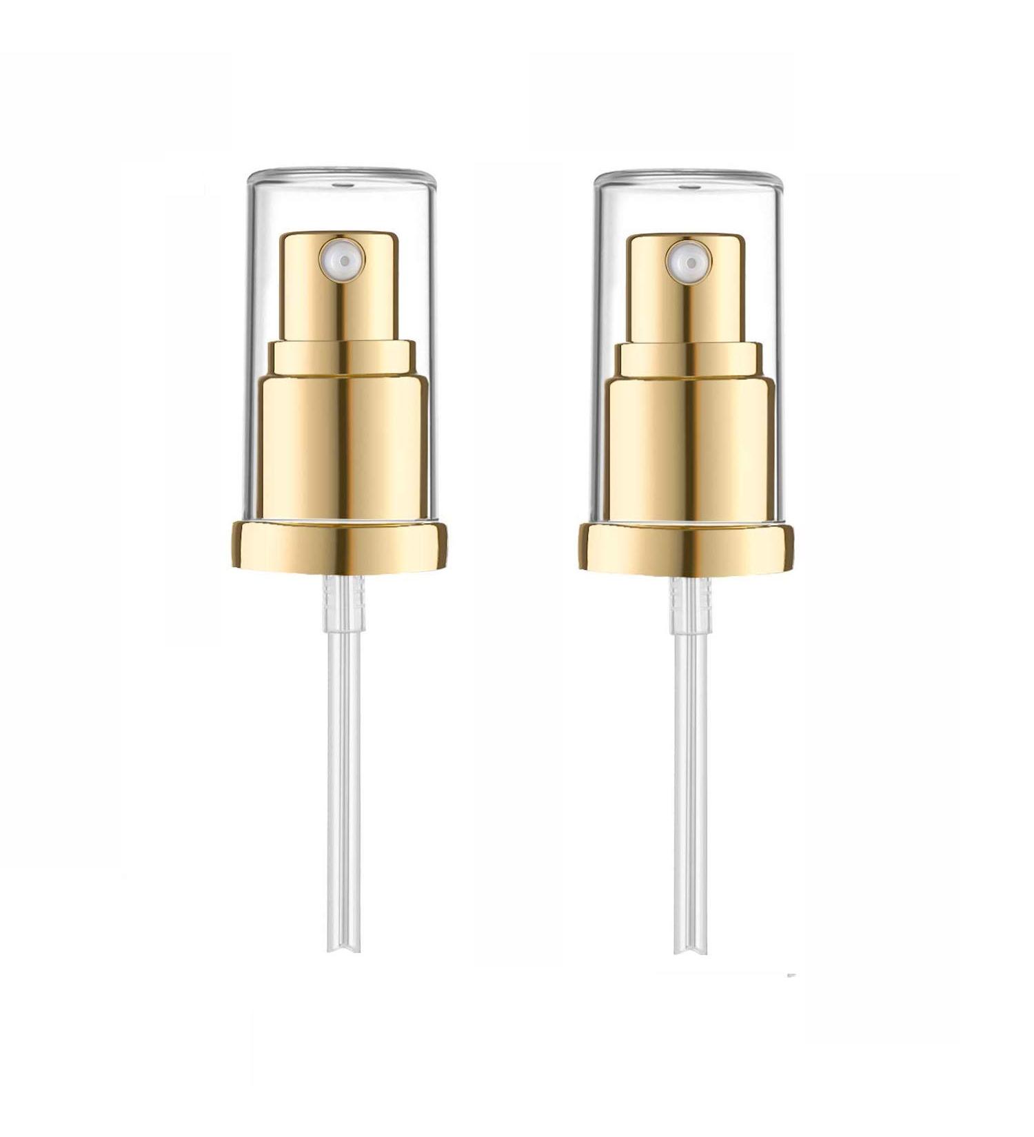 2 Pack Foundation Pump Double Wear Liquid Replacement Pressure Head (Gold) - Buy Online on GoSupps.com