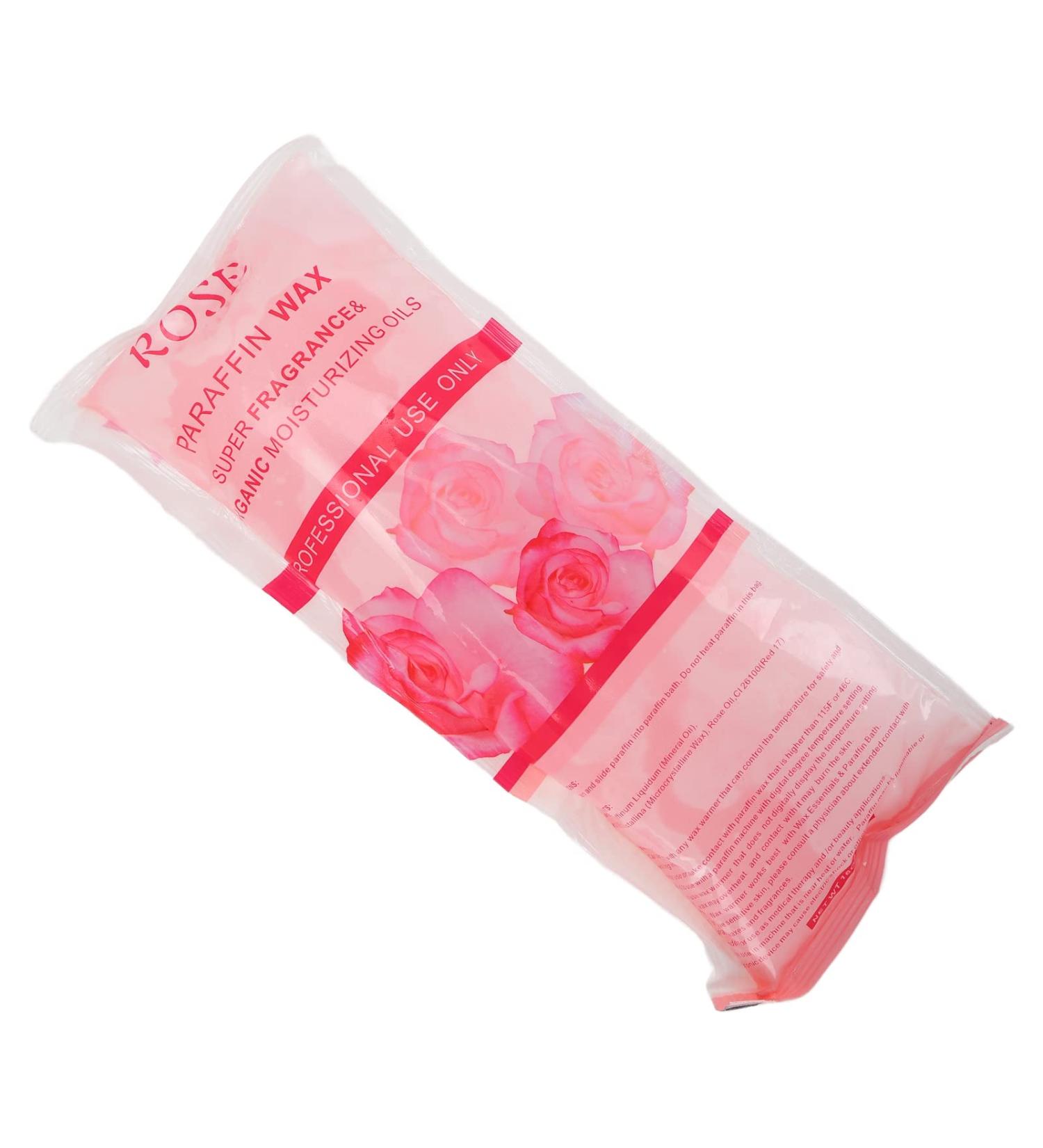 Paraffin Wax for Stiff Muscle Pain Relief - Gentle Hand Treatment for Home & Beauty Salon (Rose) - Buy Online on GoSupps.com