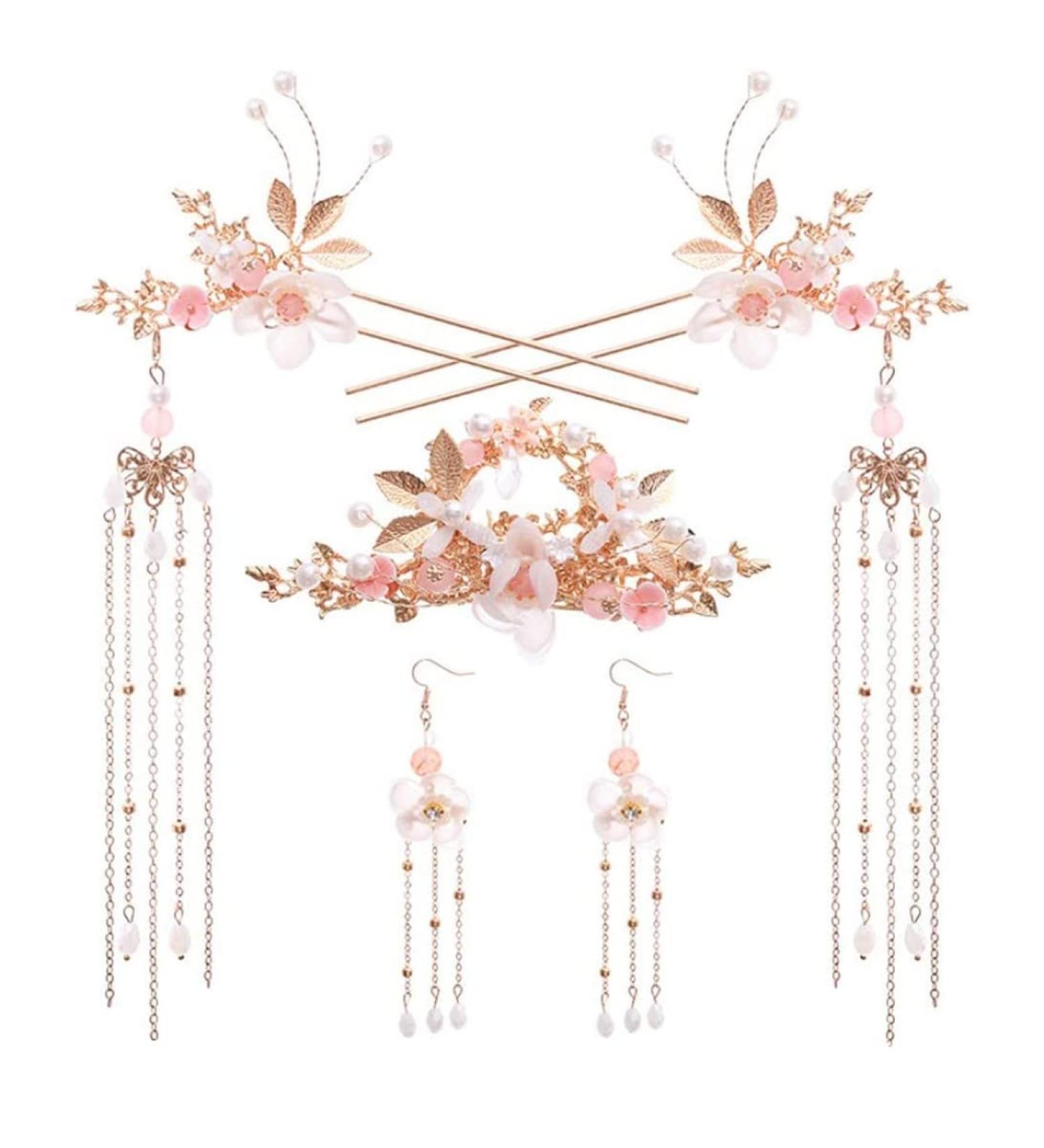 Chinese Hairpin Tassel Chinese Hair Sticks Long Tassel Hair Stick Hair Pins Traditional Classical Style Handmade Hair Jewelry Accessories Chinese Hairpin Tassel - Buy Online on GoSupps.com