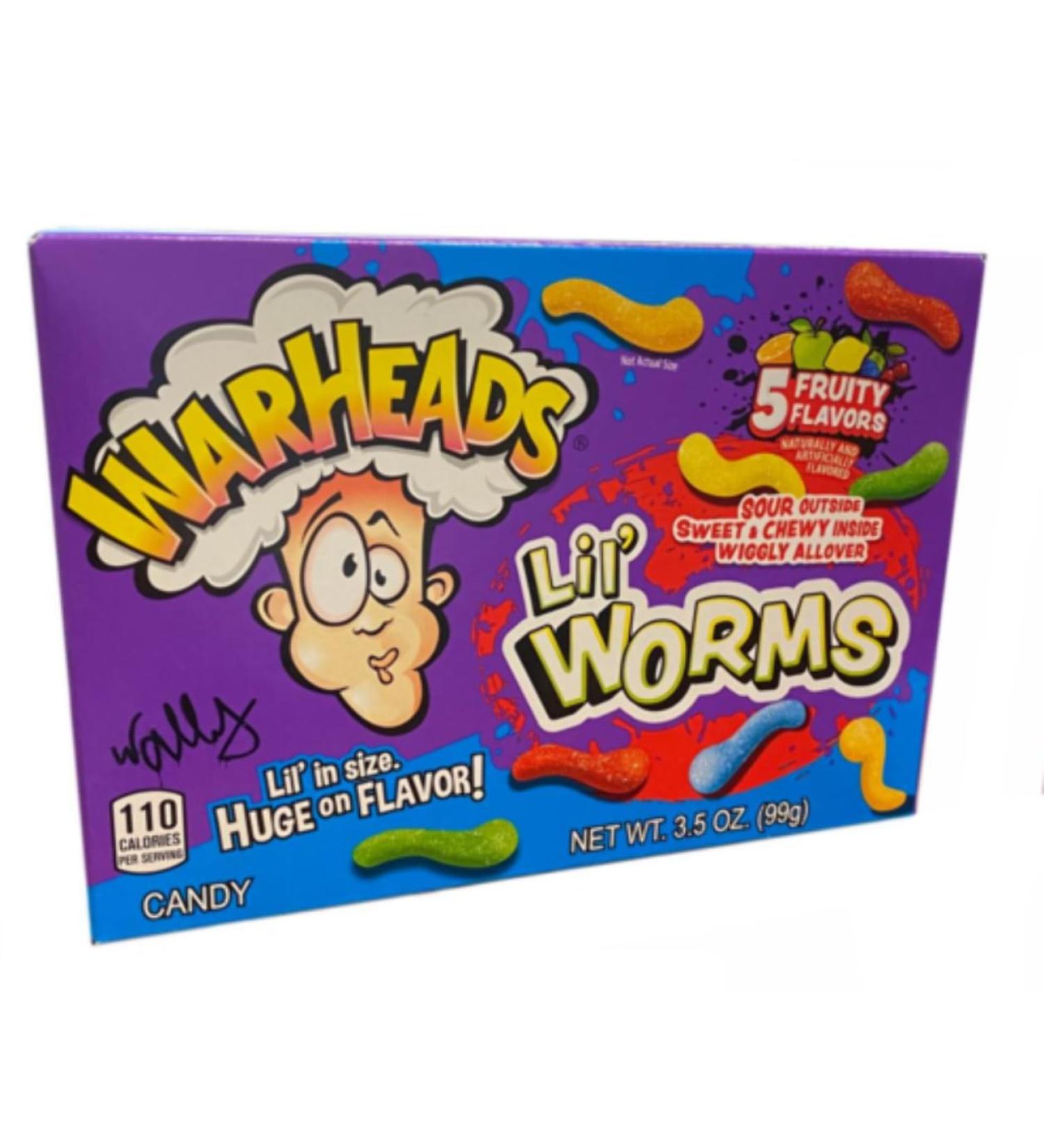 Warheads Warheads Lil Worms 99g