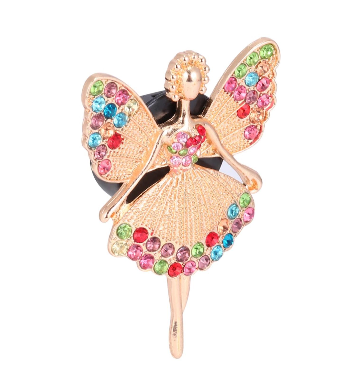 GLEAVI Car Perfume Clip - Rhinestone Decor Air Freshener & Nativity Ornament for Auto Interior - Essential Oils Vent Clip - Buy Online on GoSupps.com
