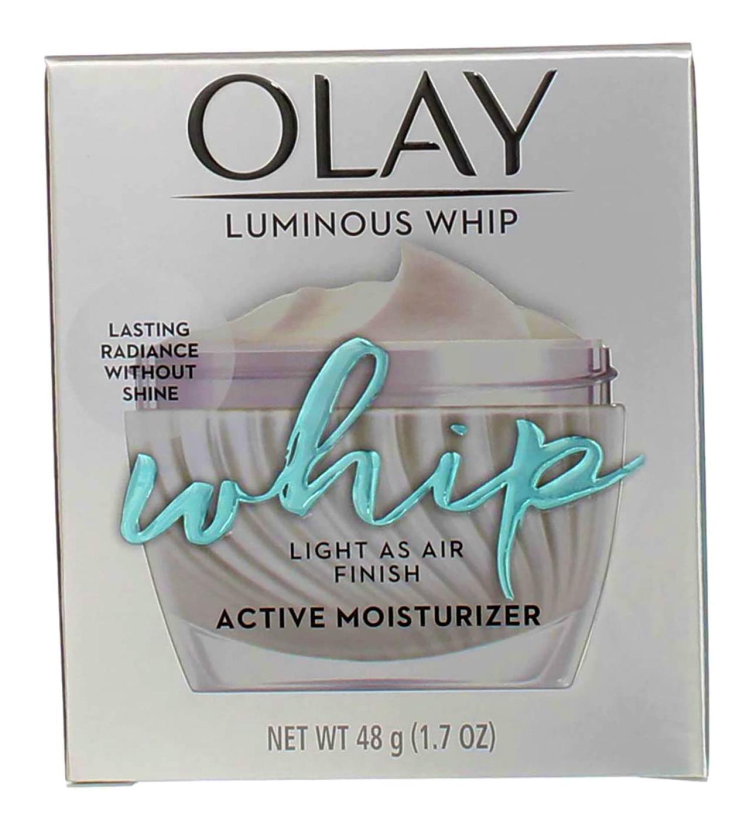 Olay Luminous Whip Active Moisturizer 1.7 oz - Radiant Skin & Hydration - Buy Online on GoSupps.com