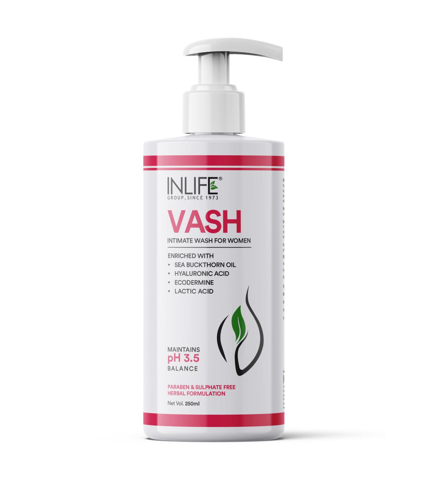 Buy Inlife Vash Vaginal Wash 200Ml - Gentle Care for Feminine Hygiene | Fast International Shipping - Buy Online on GoSupps.com