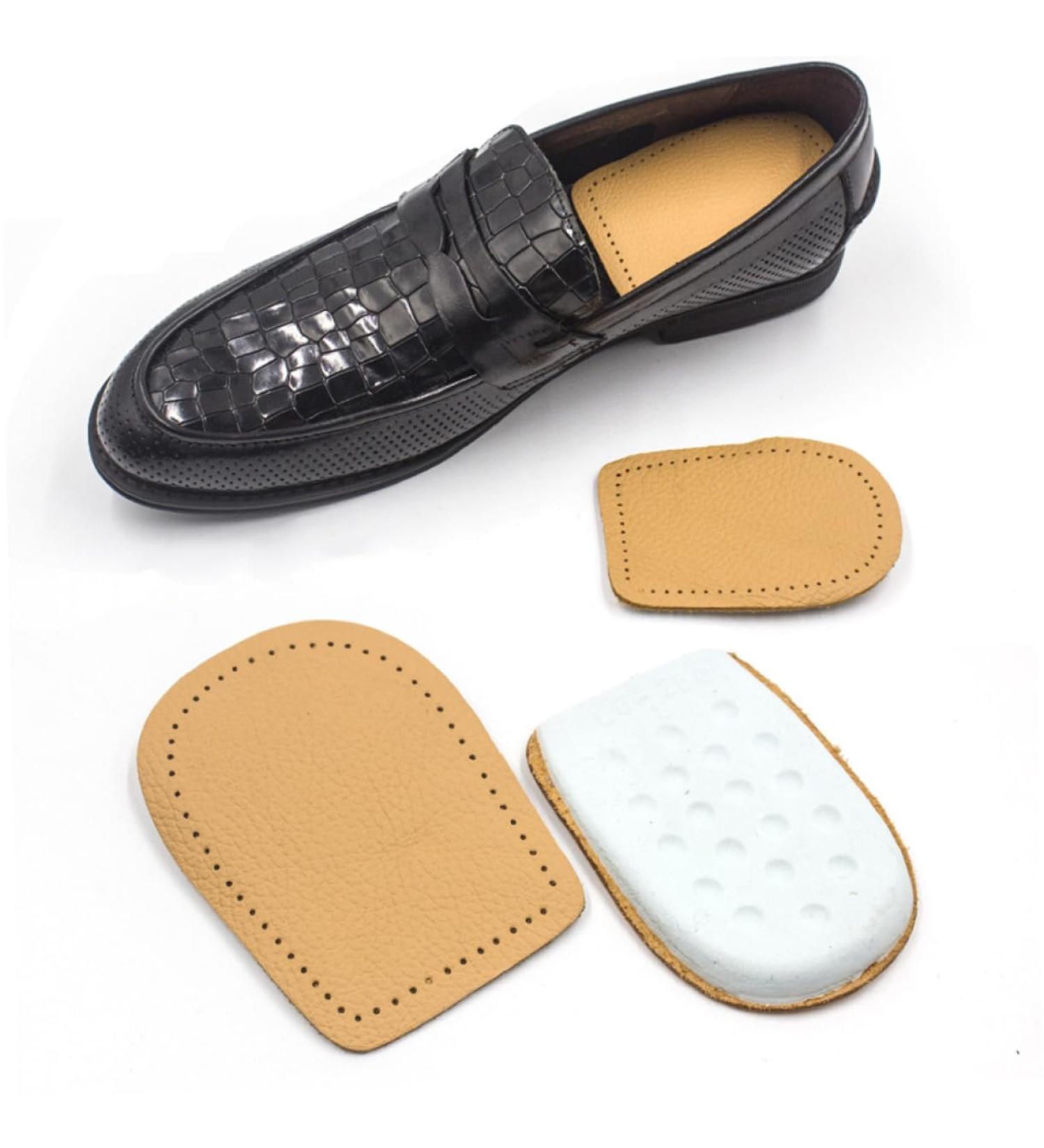 FOMIYES 2 Pair Invisible Elevator Insoles for Men & Women Height Lift Shoe Inserts Damping Heel Pads Yellow 8.8x6cm - Buy Online on GoSupps.com