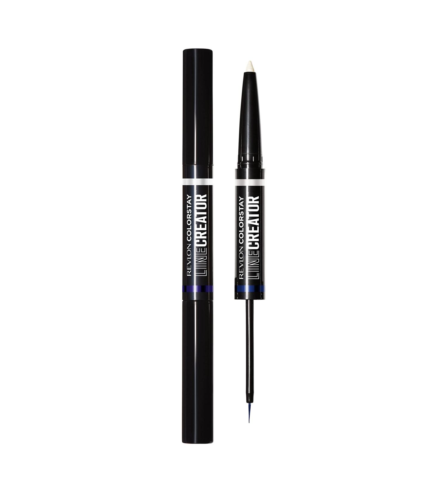 Revlon ColorStay Liquid Eyeliner & Smoky Kohl Pencil - Waterproof & Transferproof - 154 Cool as Ice - Buy Online on GoSupps.com