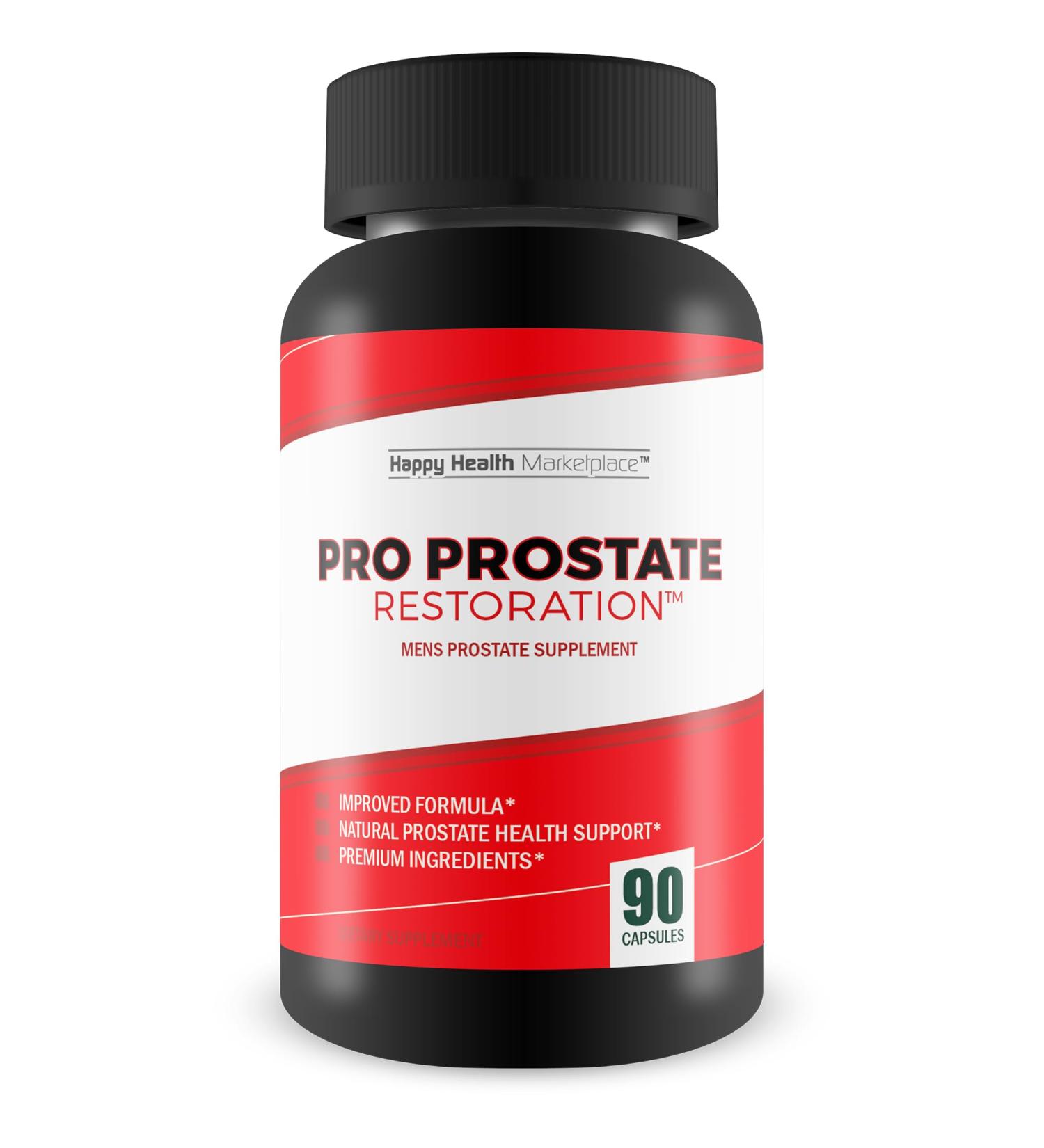 Pro Prostate Restoration - Our Best Natural Prostate Support Supplement for Men s Health - Prostate Health Support - Our Best Prostate Supplements for Men Prostate Supplement for Men - Prostate Pills - Buy Online on GoSupps.com