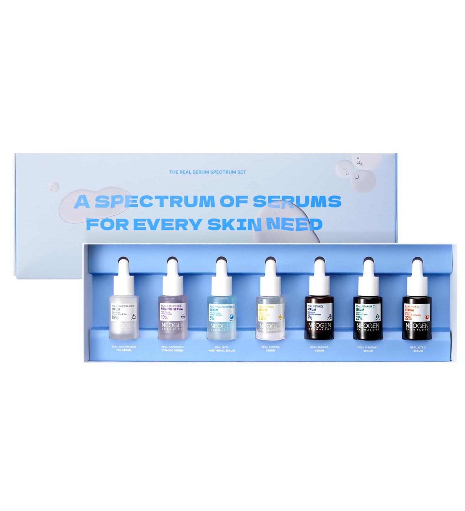 Buy REAL SERUM SPECTRUM SET (7ea) | Premium Skincare for Radiant Skin - Fast Worldwide Shipping - Buy Online on GoSupps.com