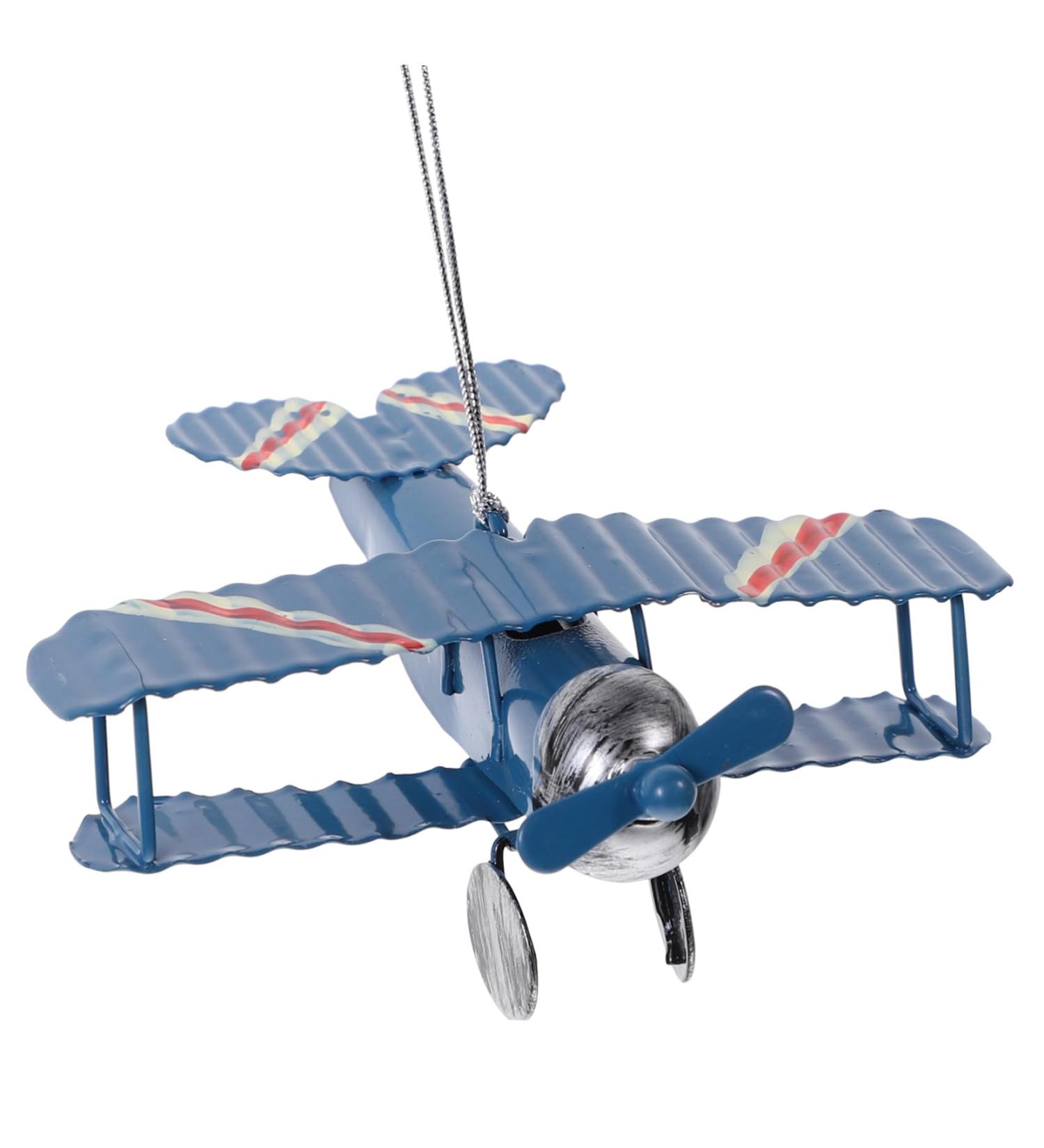 HAKIDZEL Cake Decoration Retro Airplane Figurine Micro Toys Desktop Toys Mini Airplane Toy for Kids Cake Topper Decor Airplane Cupcake Toppers Mini Toy Wrought Iron Model Airplane Car Model - Buy Online on GoSupps.com