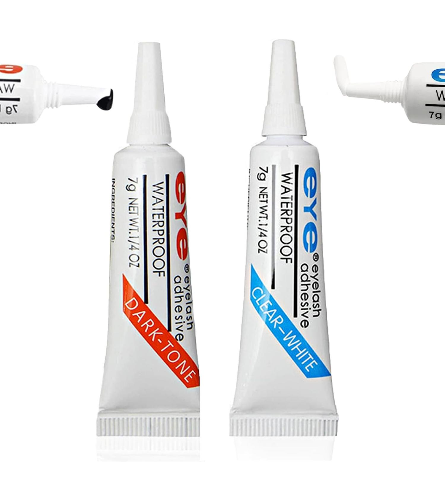 Black Individual Eyelash Glue 2-Pack | Express Drying, Waterproof & Long-Lasting Lash Adhesive for DIY Extensions - Buy Online on GoSupps.com