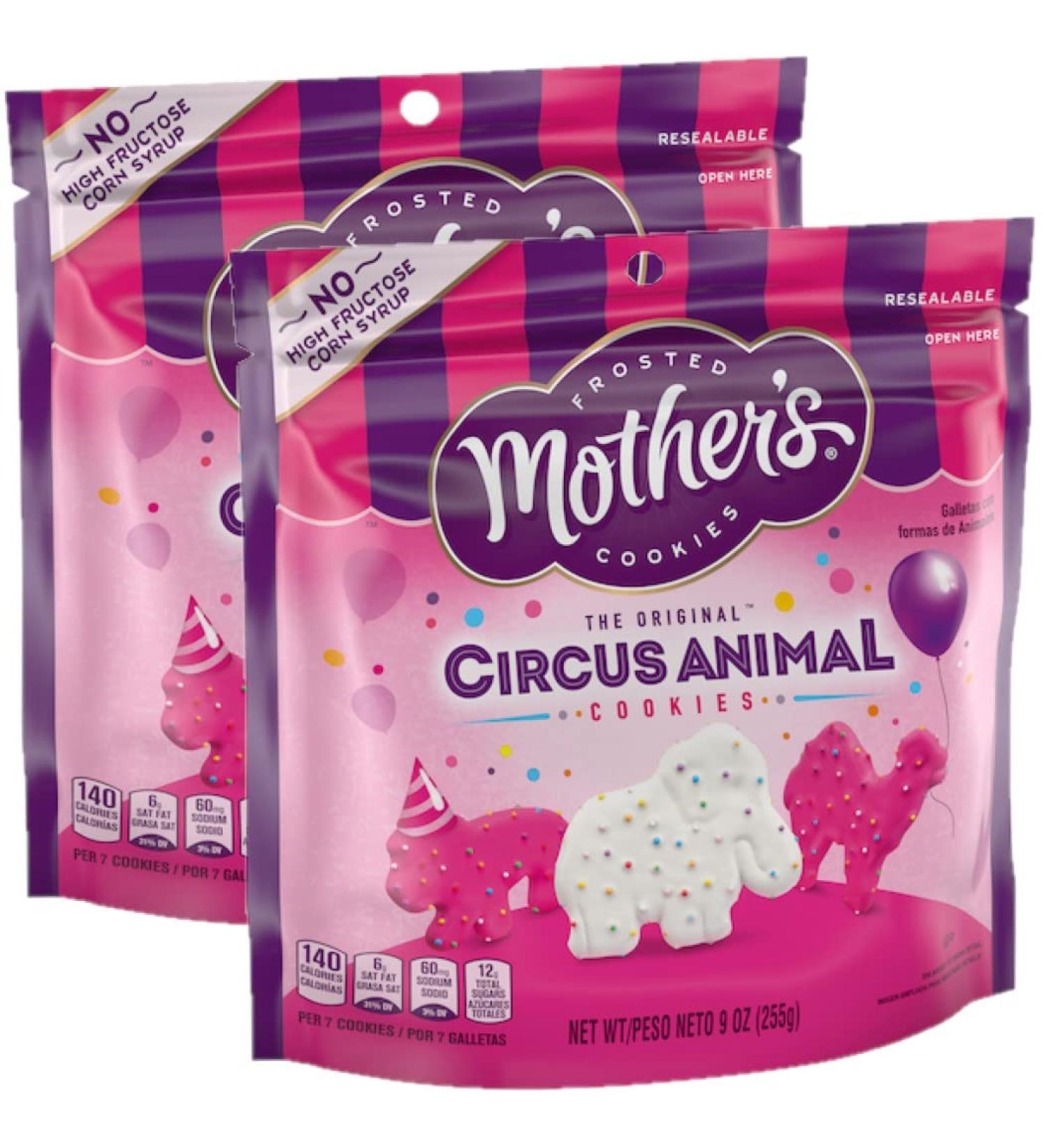 Tribeca Curations Frosted Circus Animal Cookies - 18 oz Value Pack (2 x 9 oz) - Buy Online on GoSupps.com