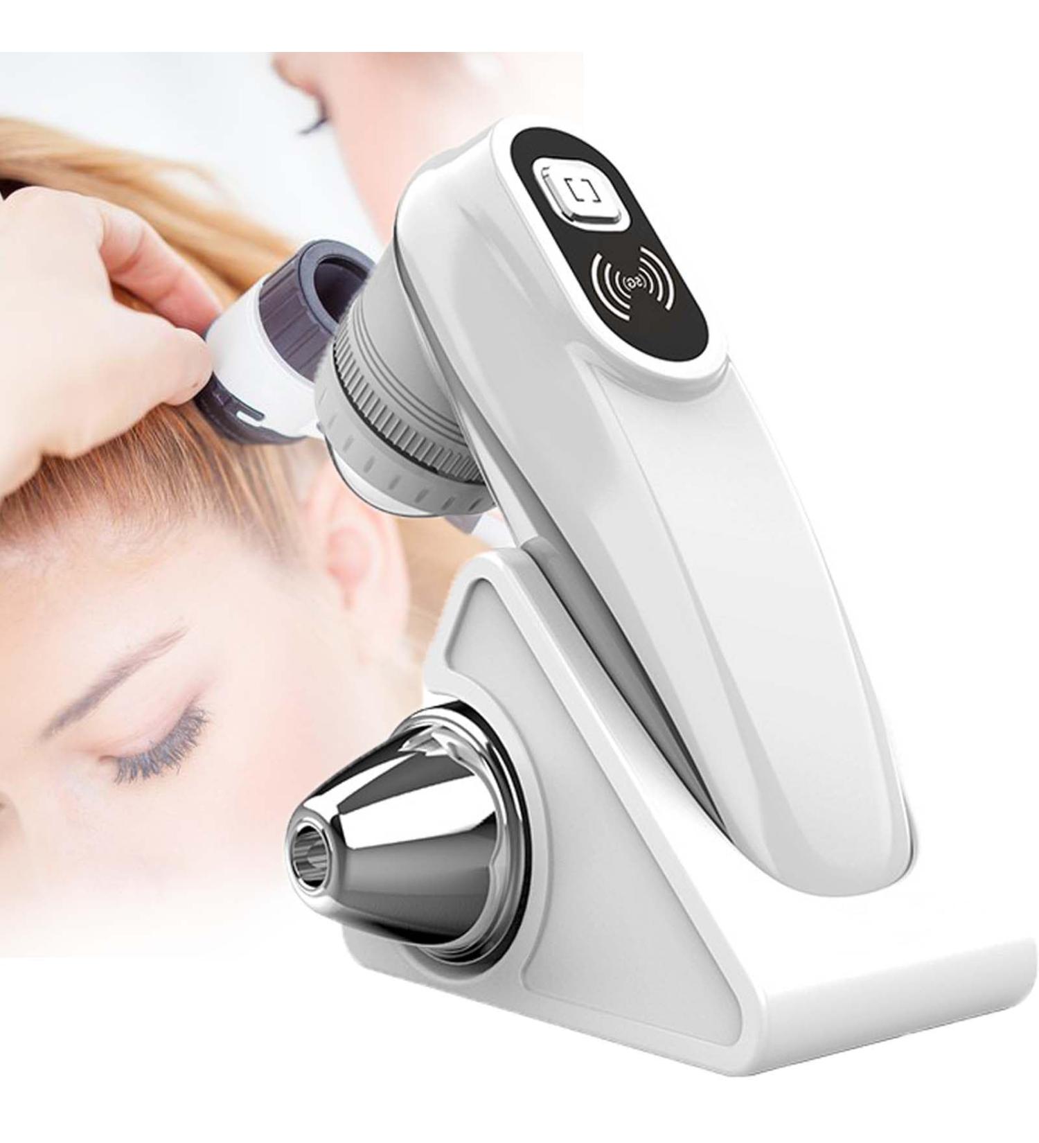 Buy Skin Hair Analyser - 5 in 1 WiFi Scalp Detector | 50x/200x Magnifying Portable Scanner for Hair Follicle & Skin Pigment Testing - International Shipping Available - Buy Online on GoSupps.com