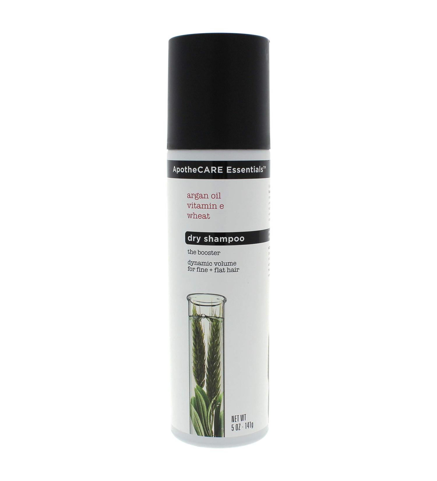 ApotheCARE Essentials The Booster Volumizing Dry Shampoo Argan Oil Vitamin E Wheat 5 oz