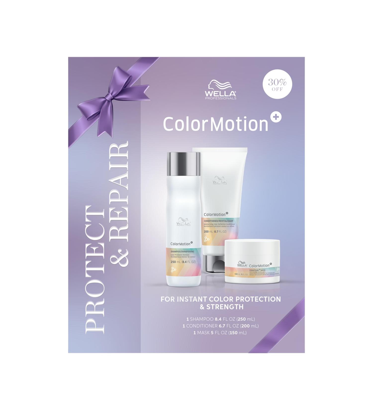 Wella Professionals ColorMotion+ PROTECT & REPAIR KIT | Instant Color Protection & Strength - Shop Now - Buy Online on GoSupps.com