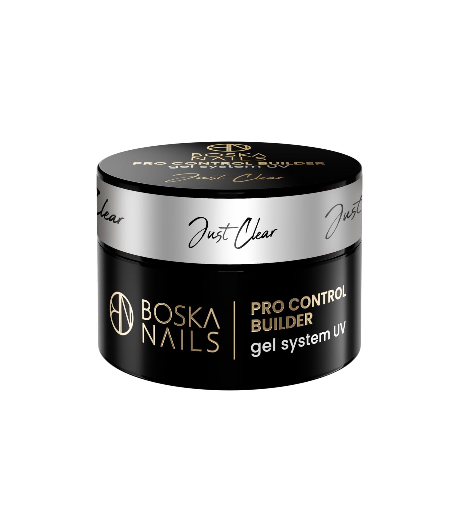 Divine Nails Pro Control Builder Gel UV System Just Clear 15 ml