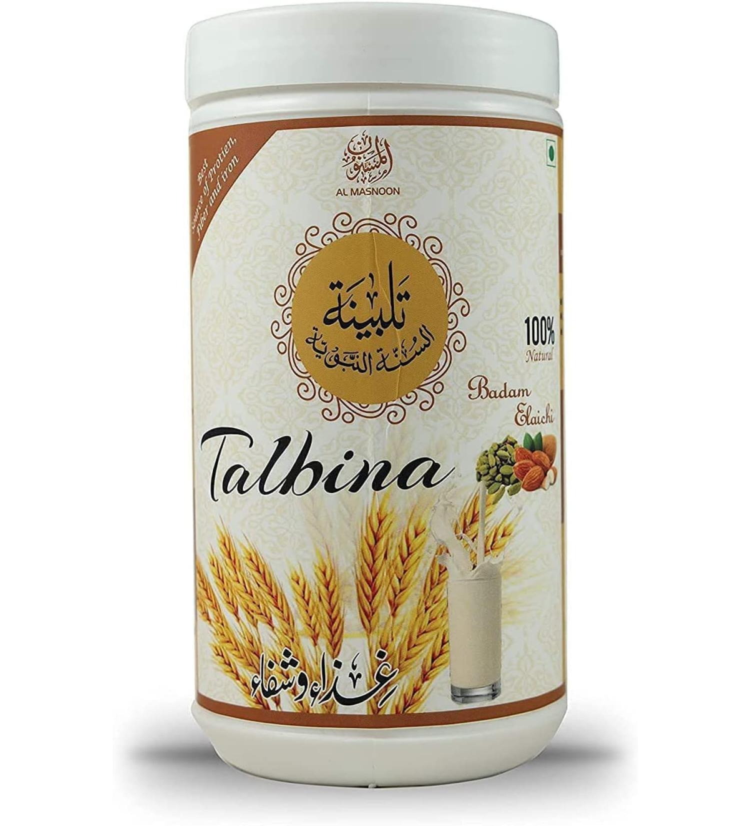 CROW AL MASNOON Talbina with Badam Elaichi 300 g - Buy Online on GoSupps.com