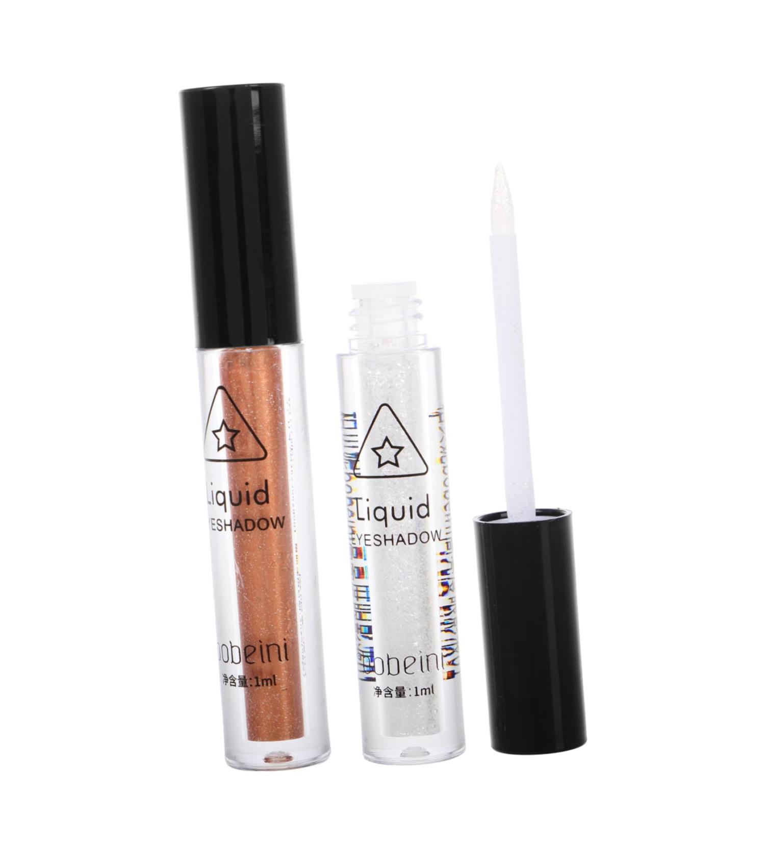 Healvian 2pcs Eye Shadow Pencil Makeup Eyeshadow Matte Eyeshadow Eye Liner Pencil Liner Silver Liquid - Buy Online on GoSupps.com