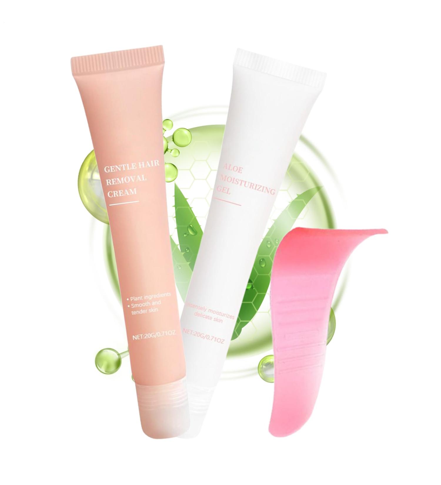 Cr me D pilatoire pour le Visage - D pilation du Corps avec Effet Hydratant Kit de D pilation pour Peau Sensible pour Femmes Barbe Sourcils Menton L vre Sup rieure Cou Corps et Visage Domicile - Buy Online on GoSupps.com