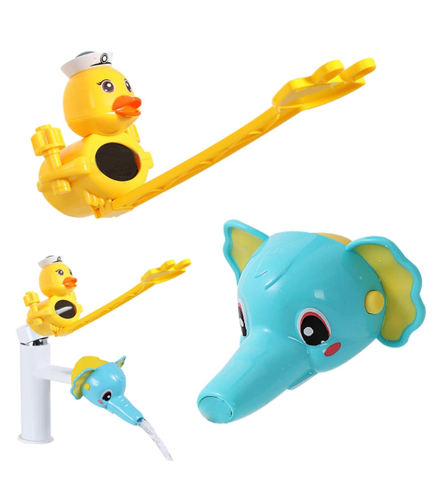 Buy Aicrynic Fauchahn Children Faucet Extender | 2-Piece Water Tap Extension for Easy Handwashing - Buy Online on GoSupps.com
