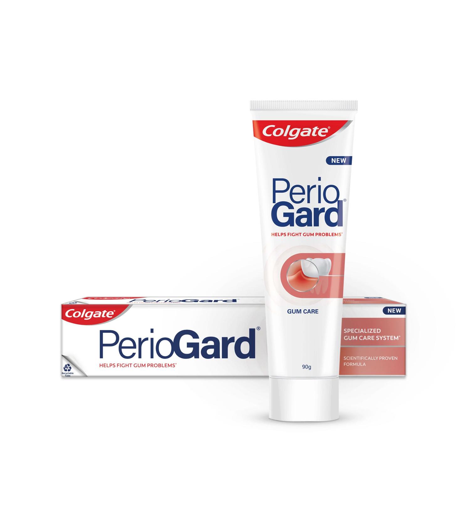 Colgate Gum Protection PerioGard Toothpaste 90g - Fight Plaque & Keep Gums Healthy | International Shipping Available - Buy Online on GoSupps.com