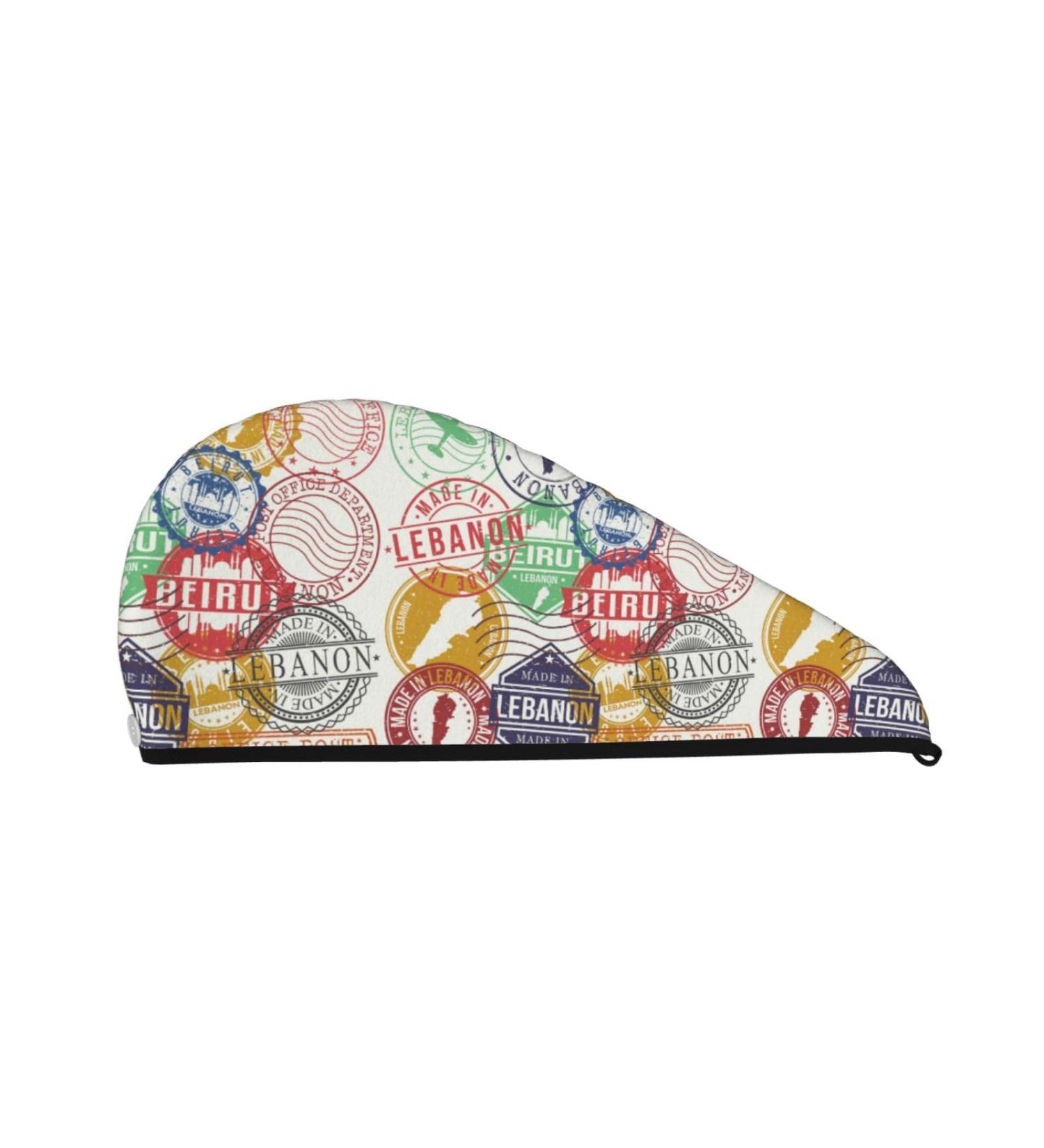 Hair Towel Wrap | Quick-Dry Hair Drying Towel with Button | Travel-Friendly Turban Head Towel - Buy Online on GoSupps.com