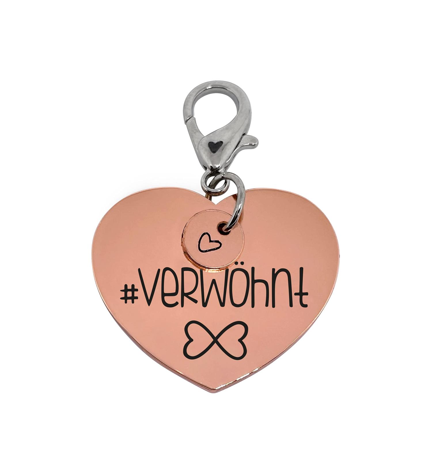 Soulhorse Exclusive Bridle Pendant - Lucky Charm for Horses Ponies & Dogs | Rose Gold Heart Brand Accessories - Buy Online on GoSupps.com