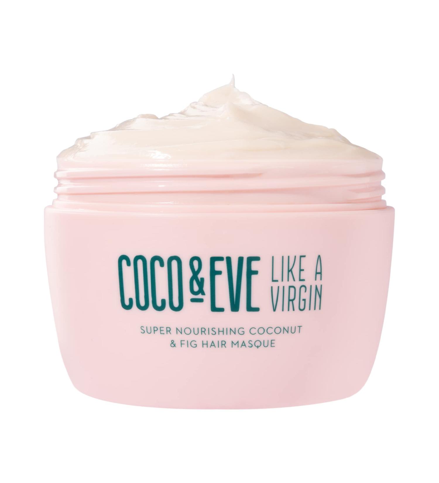 Coco & Eve Like a Virgin Hair Masque - Coconut & Fig Hair Mask for Dry Damaged Hair | Deep Conditioning Treatment with Shea Butter & Argan Oil - Buy Online on GoSupps.com