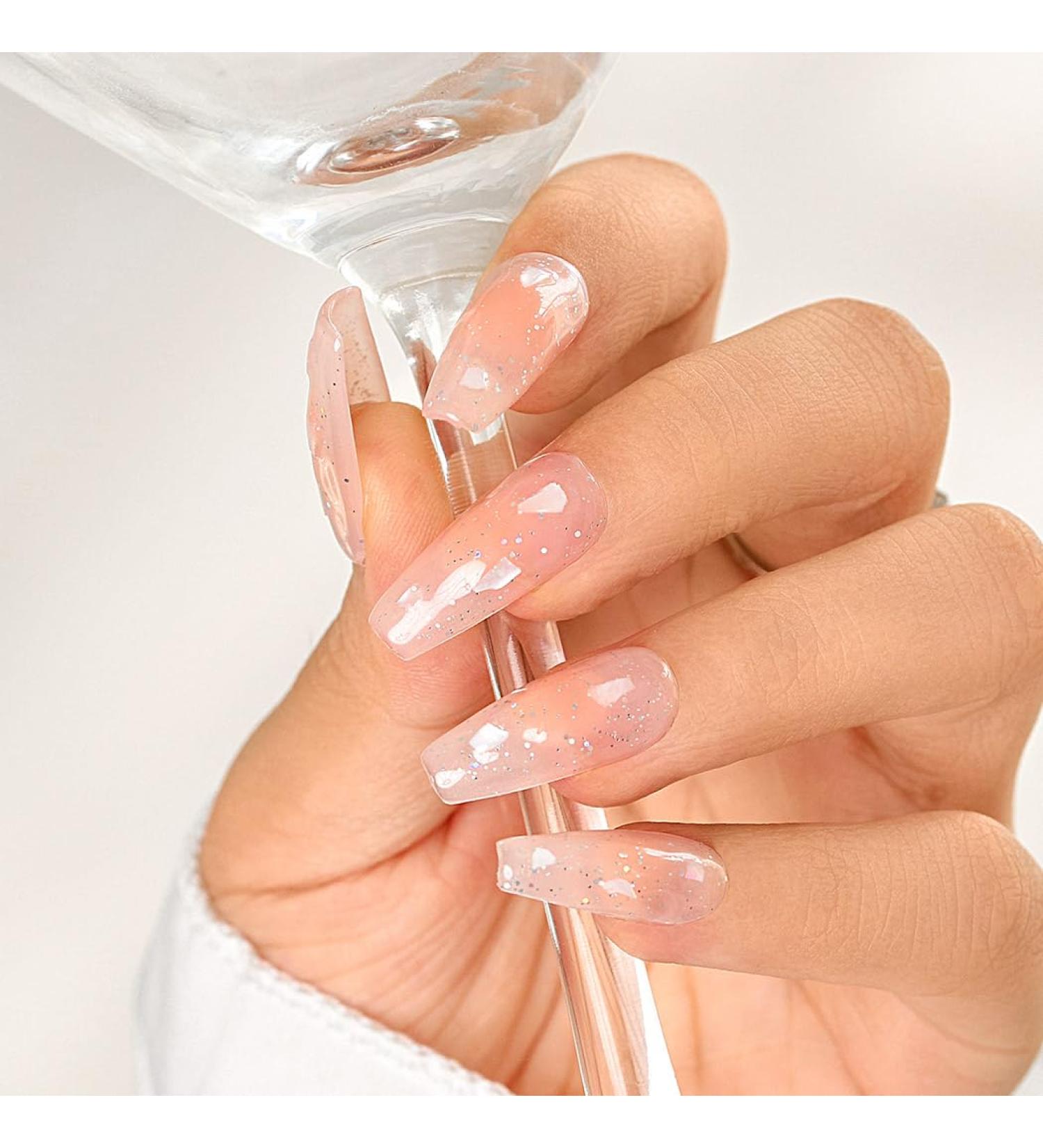 Sethexy Long Coffin False Nails - Handmade & International Shipping - Perfect for Any Occasion - Buy Online on GoSupps.com