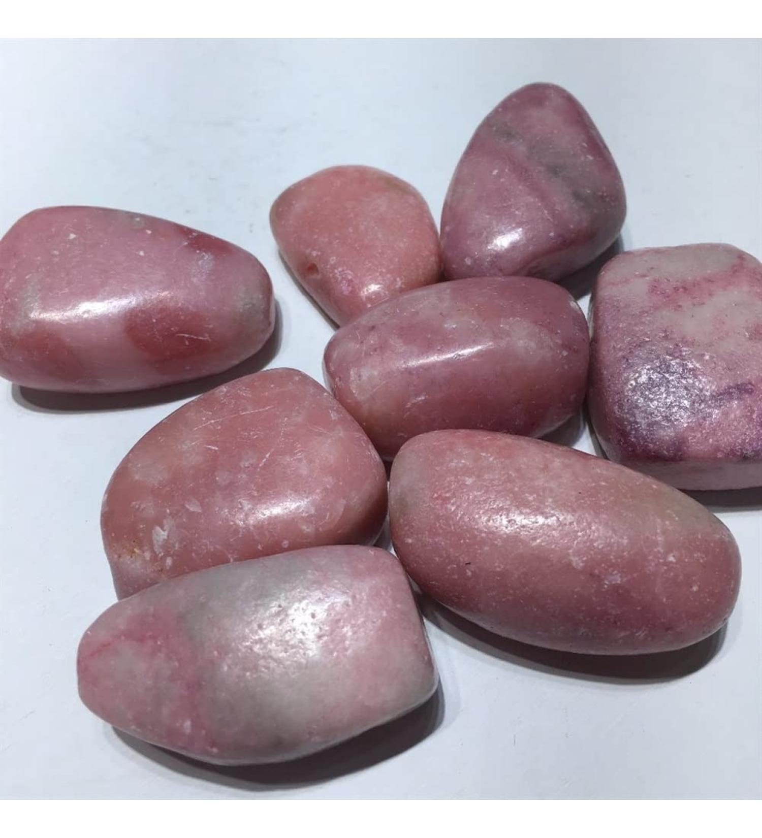 Crystal 3pcs Natural Rough Pink Stone raw Pink Crystal Stones for Home Decoration Red The Treasure ningxiao - Buy Online on GoSupps.com