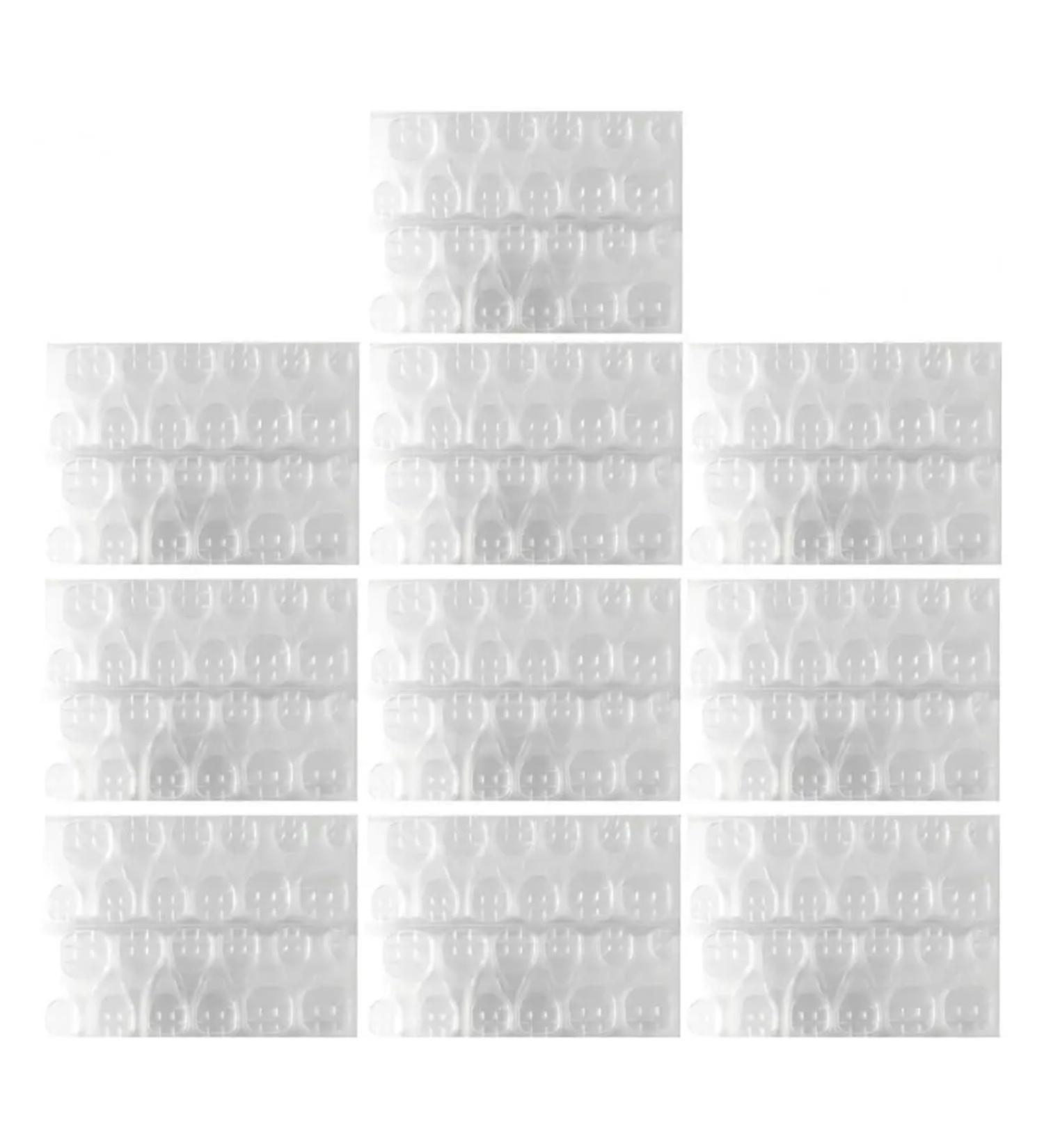 Convenient Double-Sided False Nail Tips Sticky Tabs Glue Easy To Apply Portable Nail Art Glue Nail Supplies DIY Nail Tool Nail Art Equipment(Clear) - Buy Online on GoSupps.com